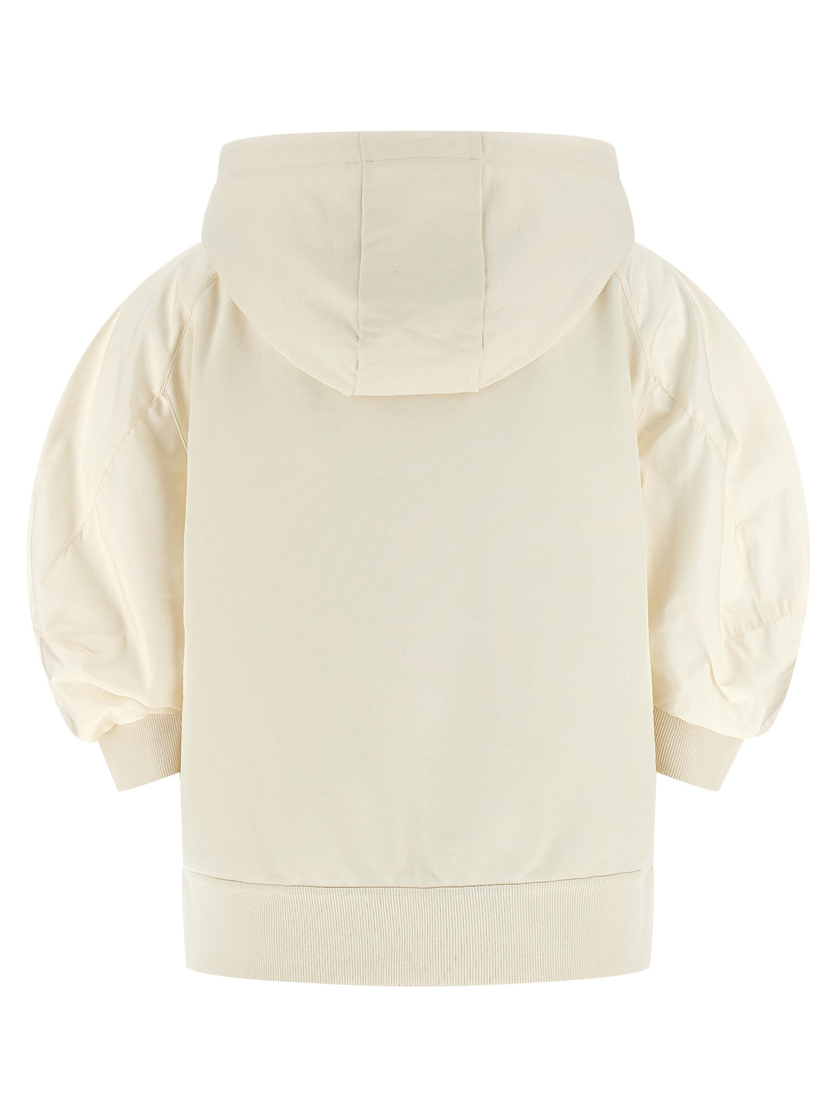Moncler White Cotton Women's Hoodie