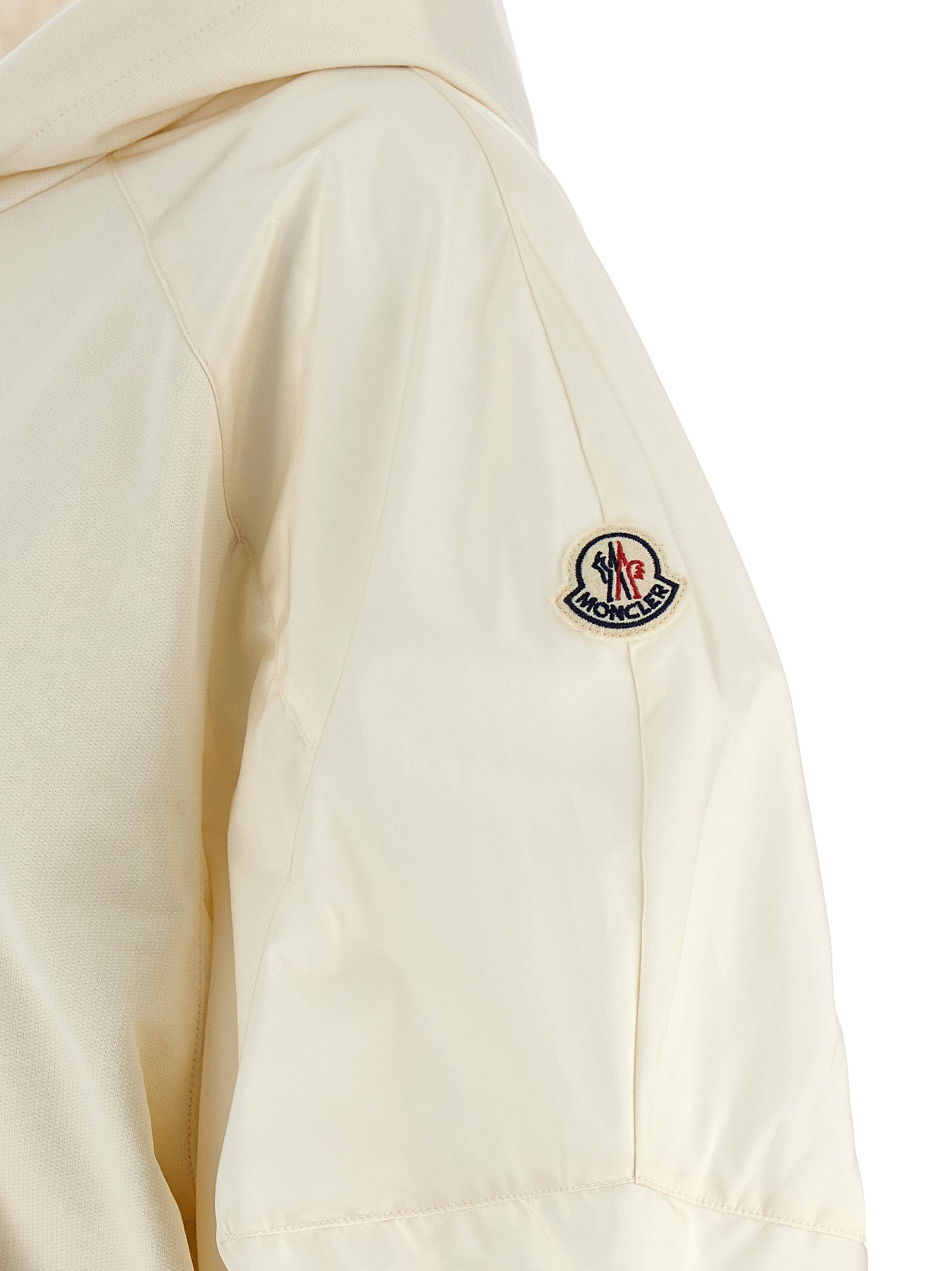 Moncler White Cotton Women's Hoodie