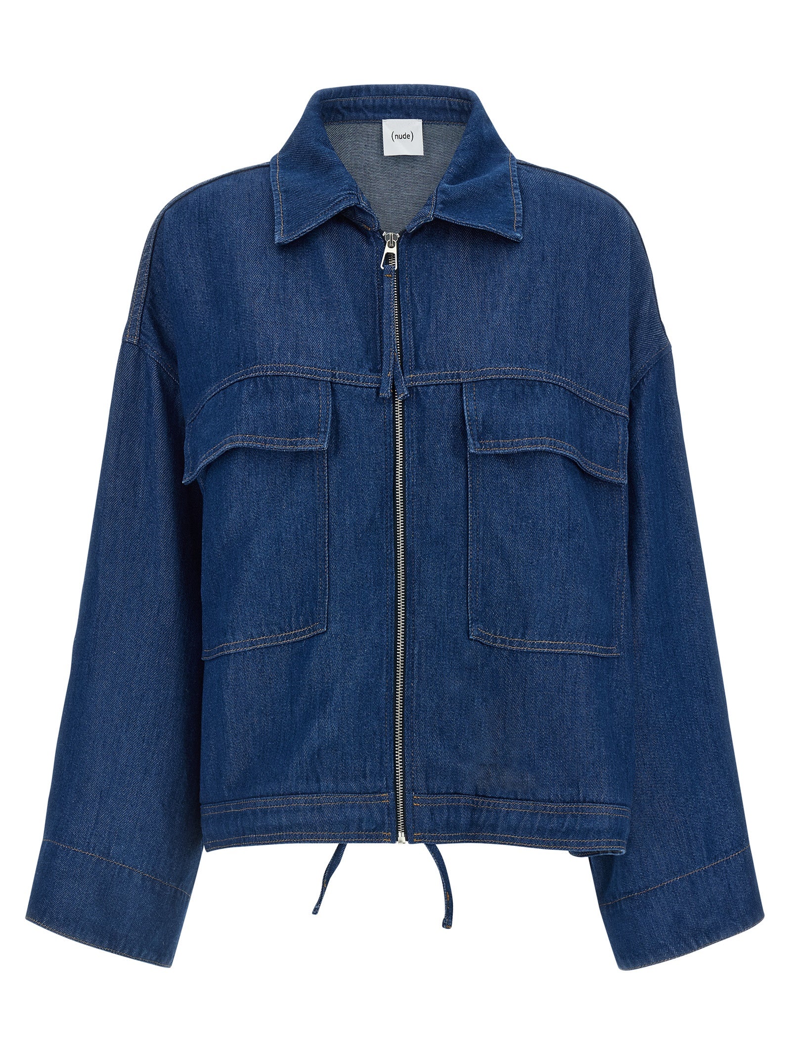 NUDE Blue Tencel Denim Women's Jacket