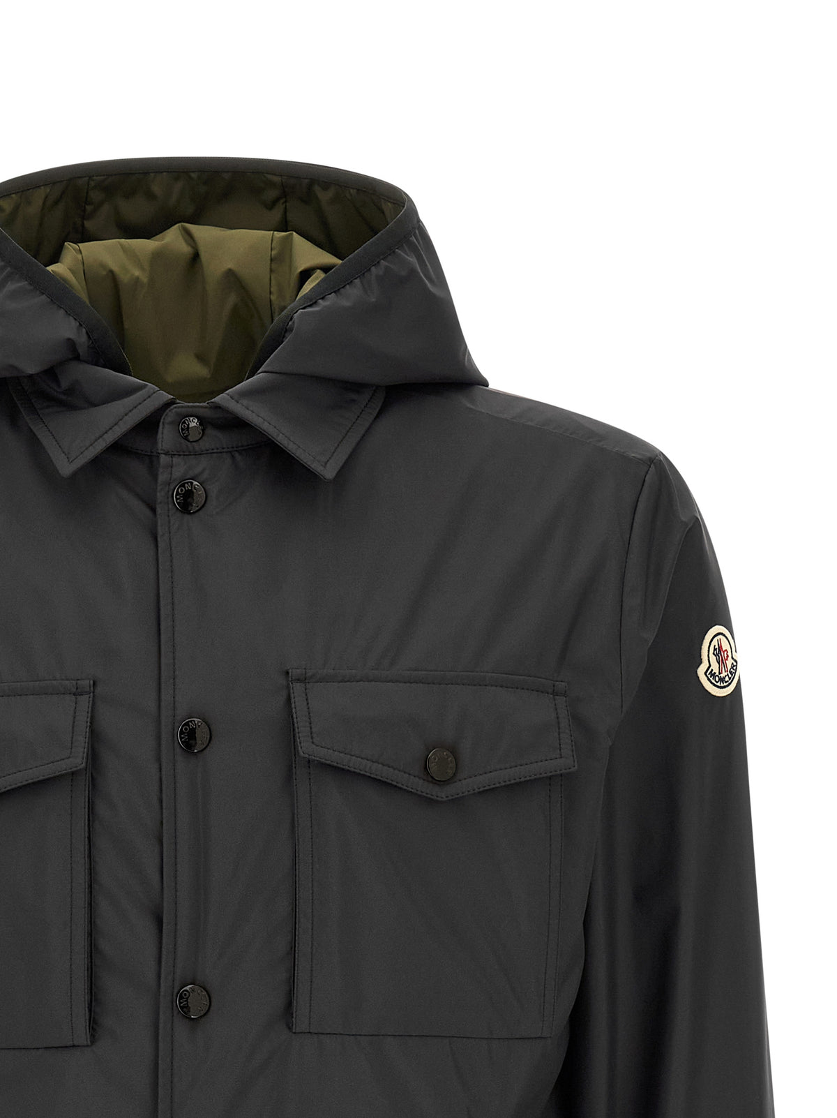 Moncler Multicolor Polyester Shell Men's Jacket