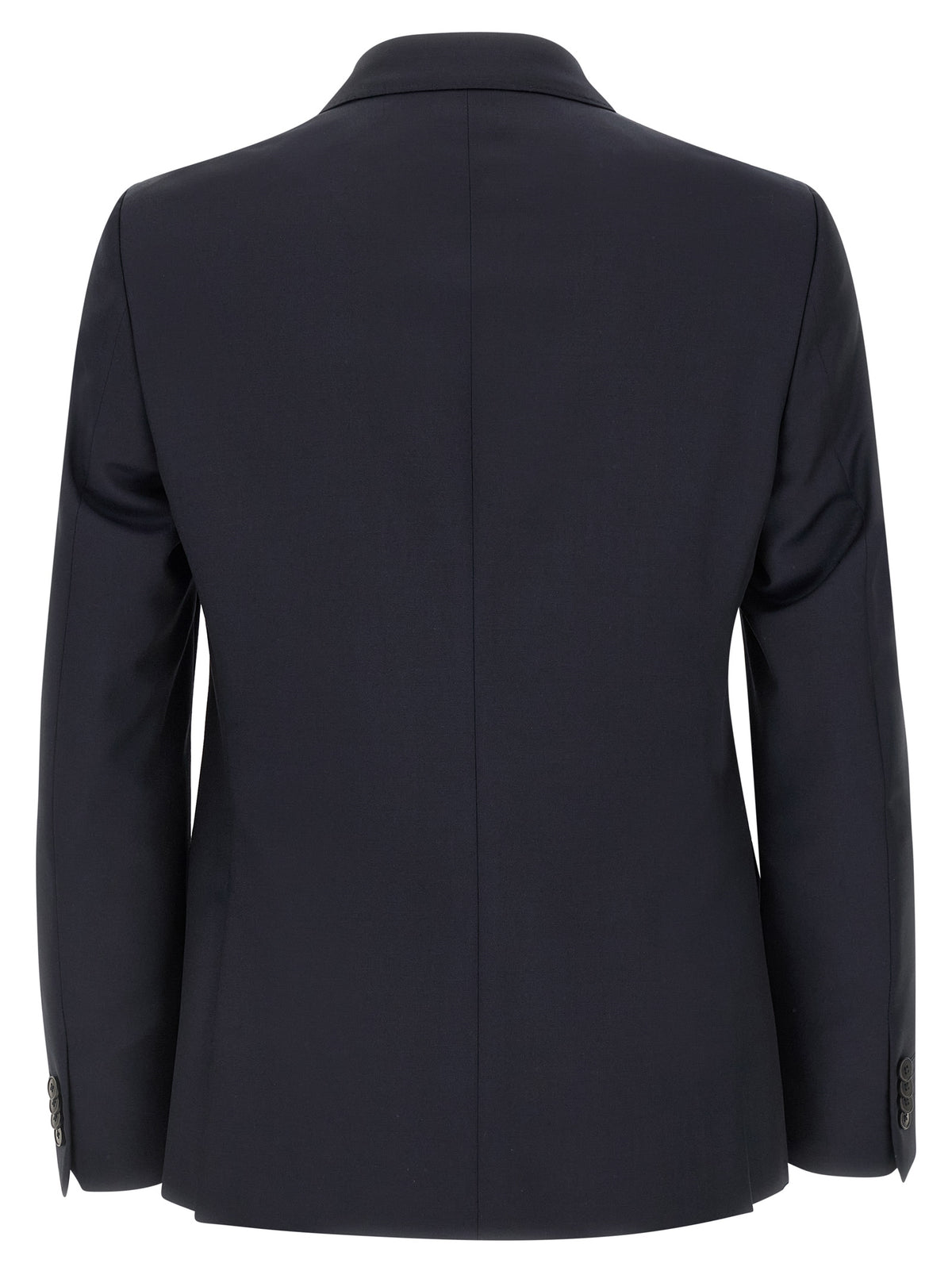 ZEGNA Blue Wool Two-Piece Men's Suit