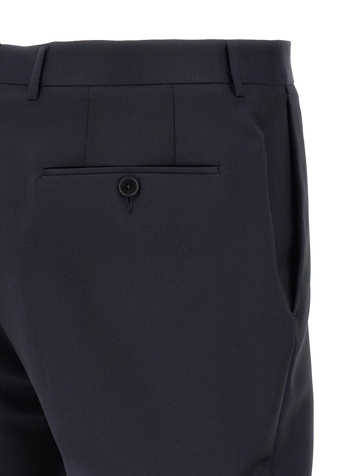 ZEGNA Blue Wool Two-Piece Men's Suit
