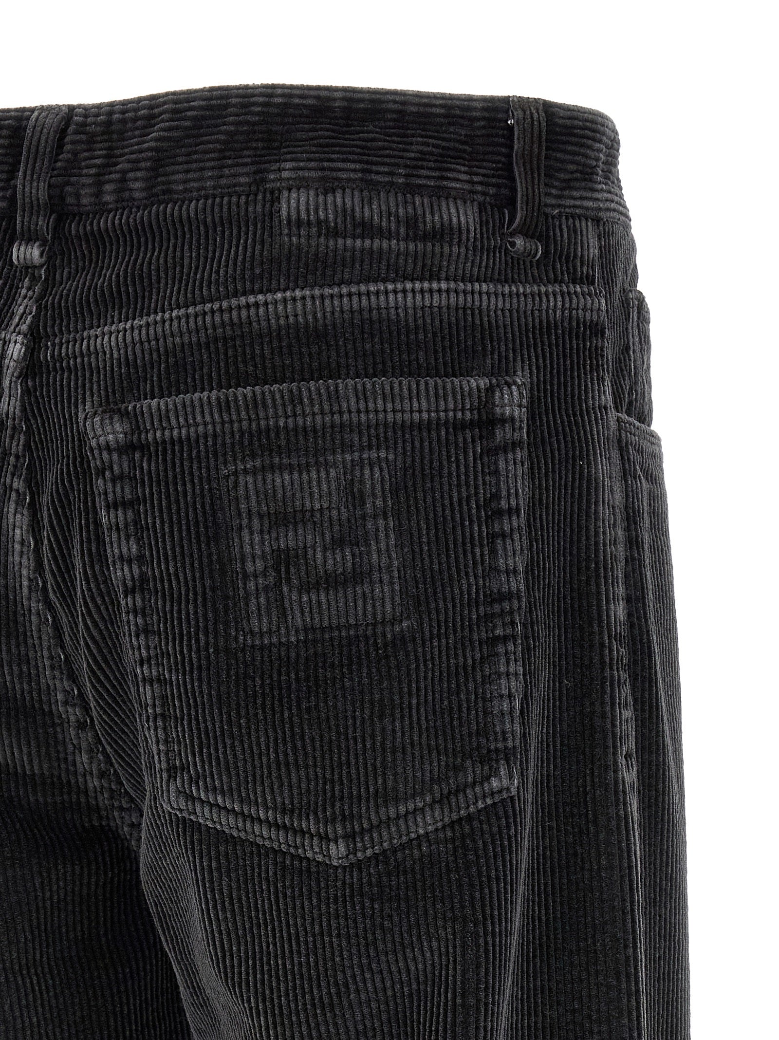 Fendi Gray Cotton Casual Men's Pants