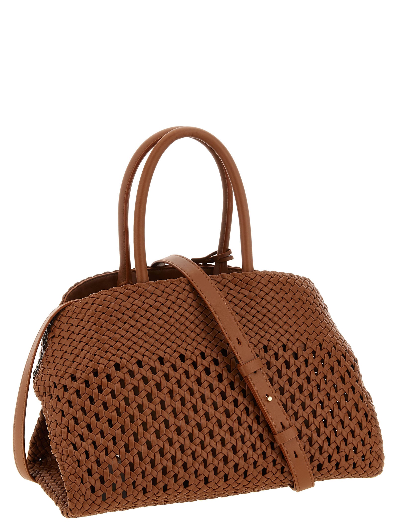Ferragamo Brown Calfskin Women's Handbag