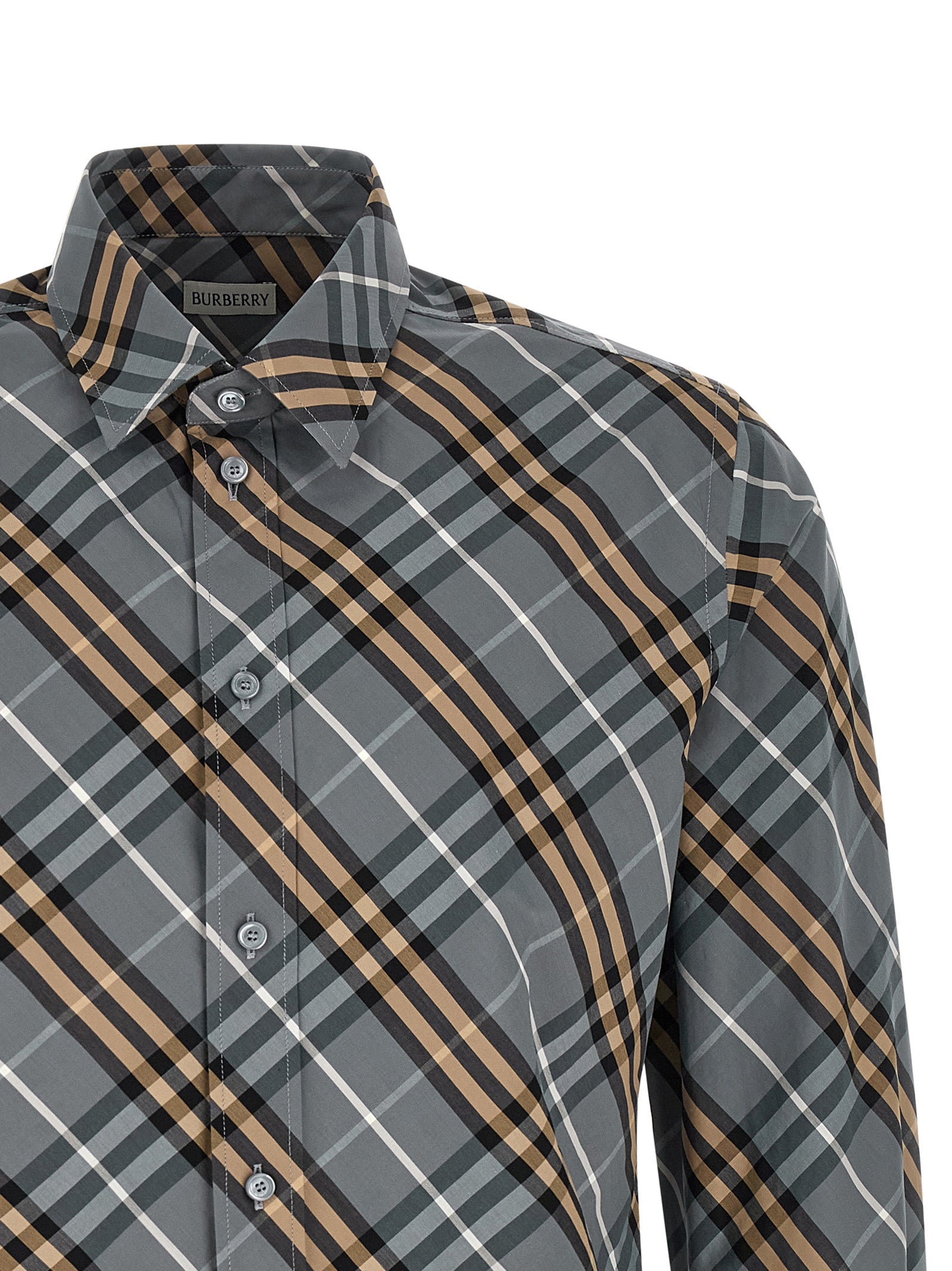 Burberry Multicolor Cotton Men's Blouse