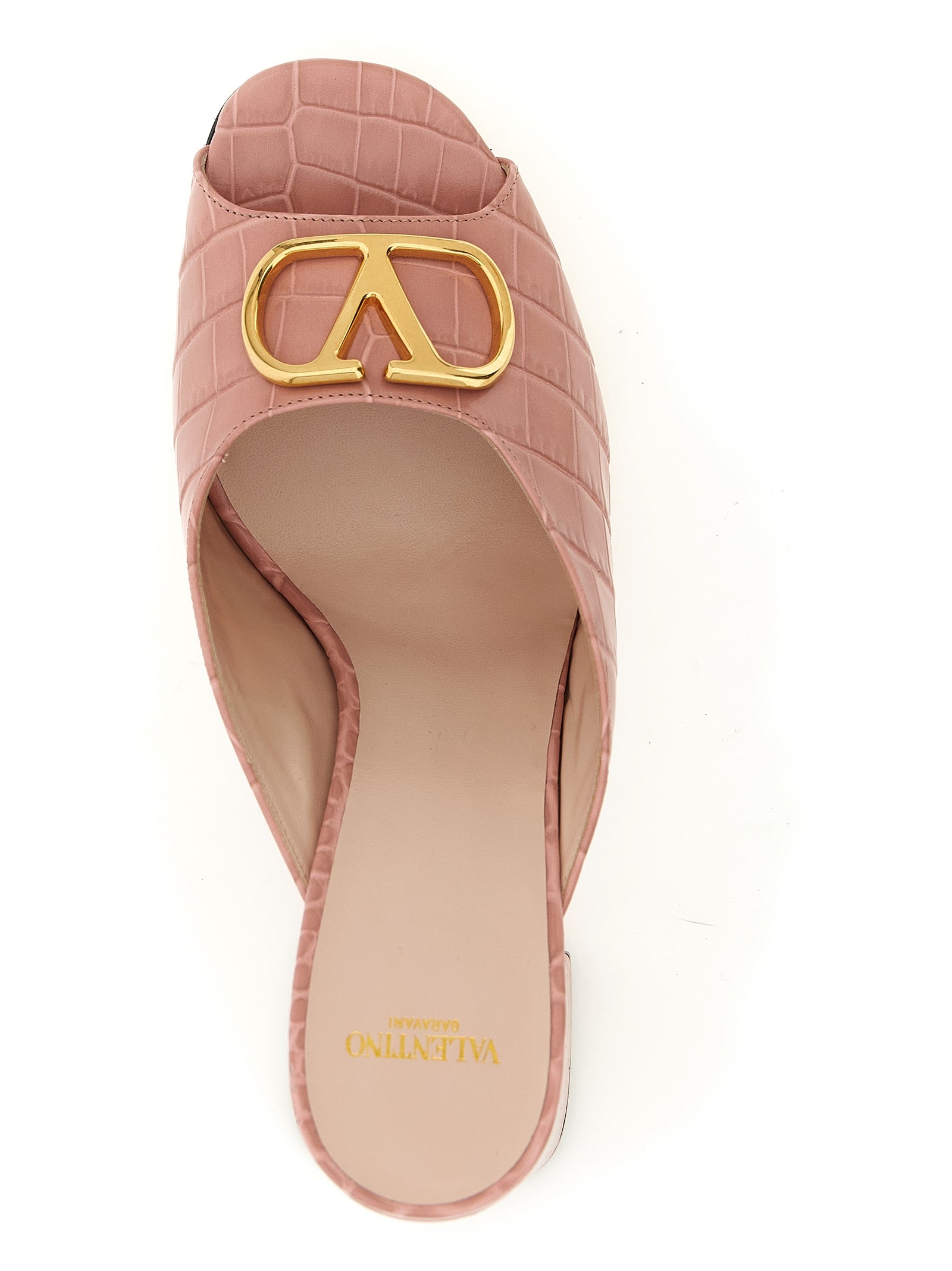 Valentino Garavani Multicolor Calfskin Stiletto Heel Women's Sandals