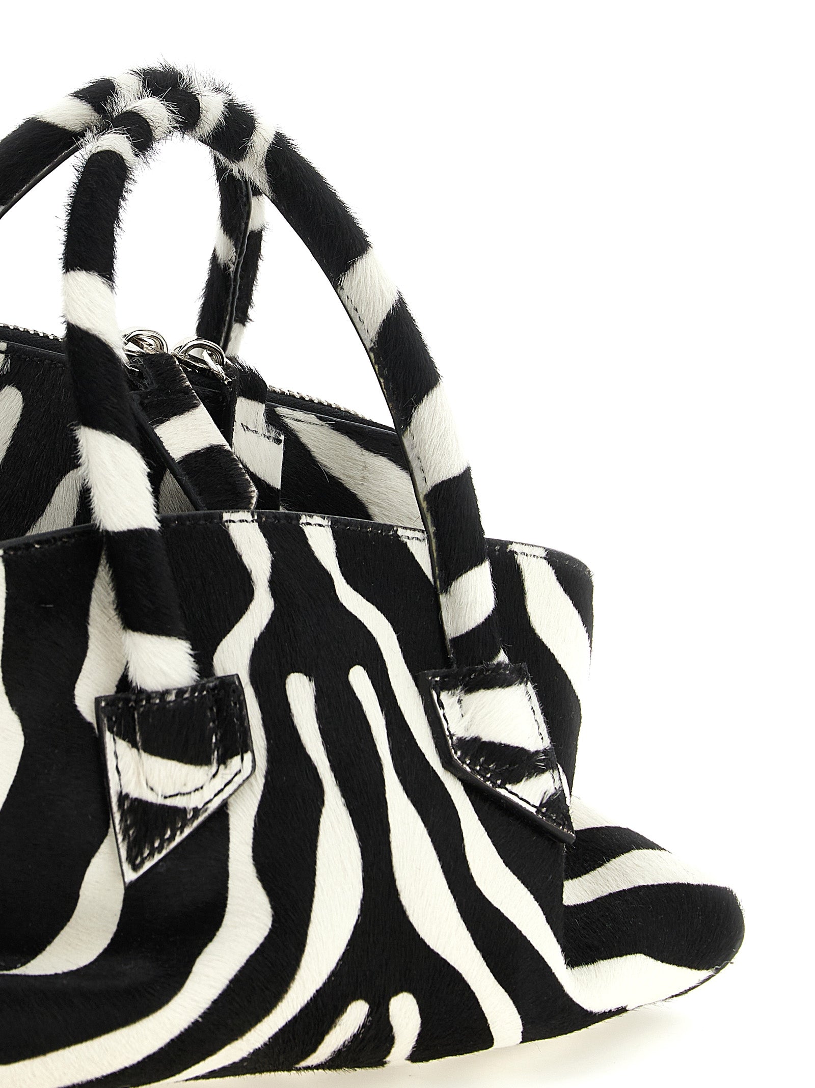 The Attico Bicolor Calfskin Women's Handbag