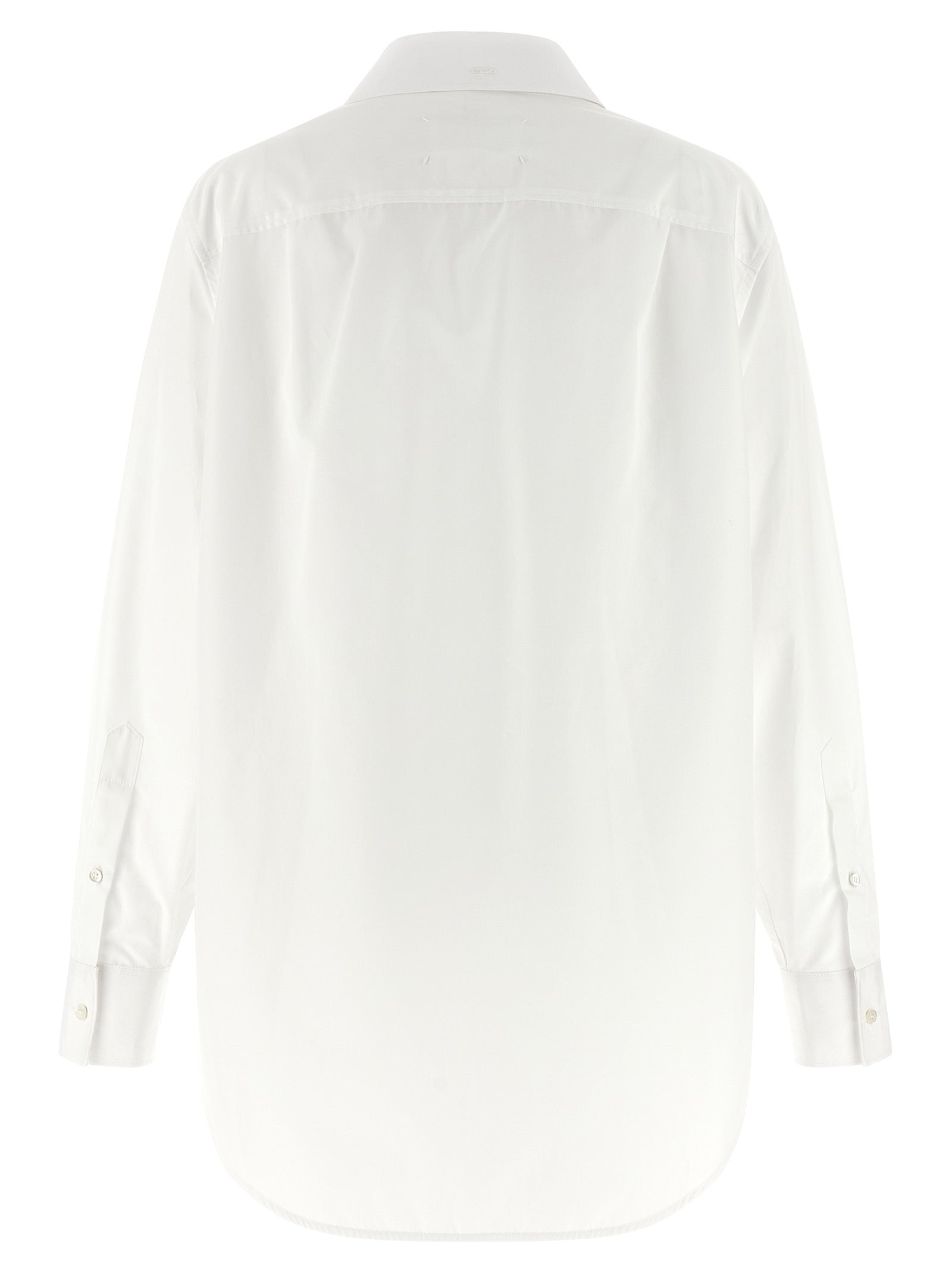 Maison Margiela White Cotton Women's Blouse