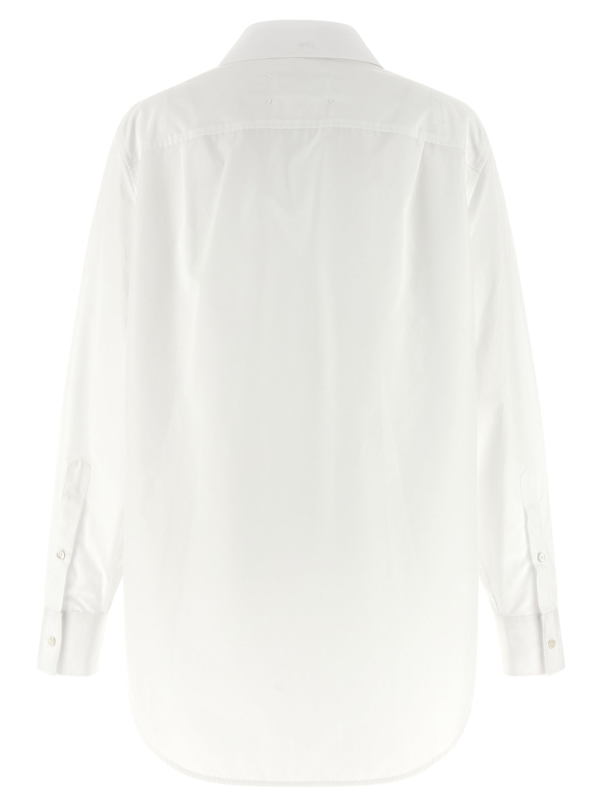 Maison Margiela White Cotton Women's Blouse
