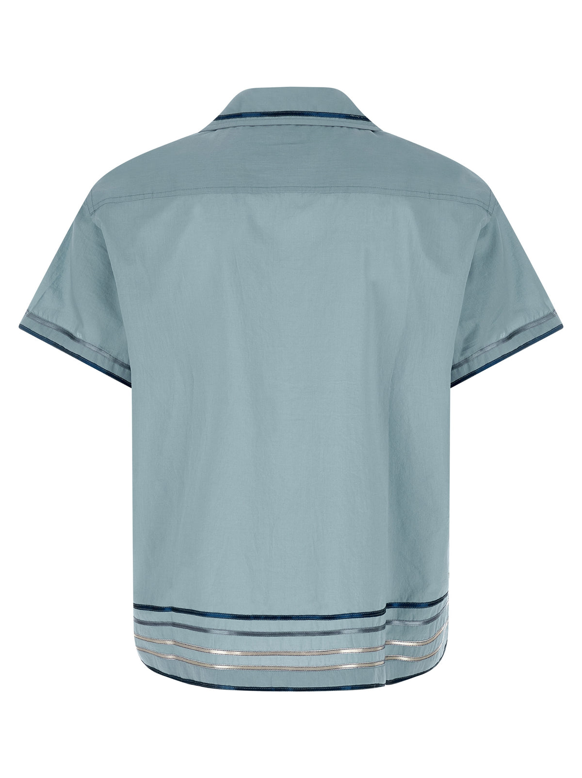 BODE Blue Cotton Men's Blouse