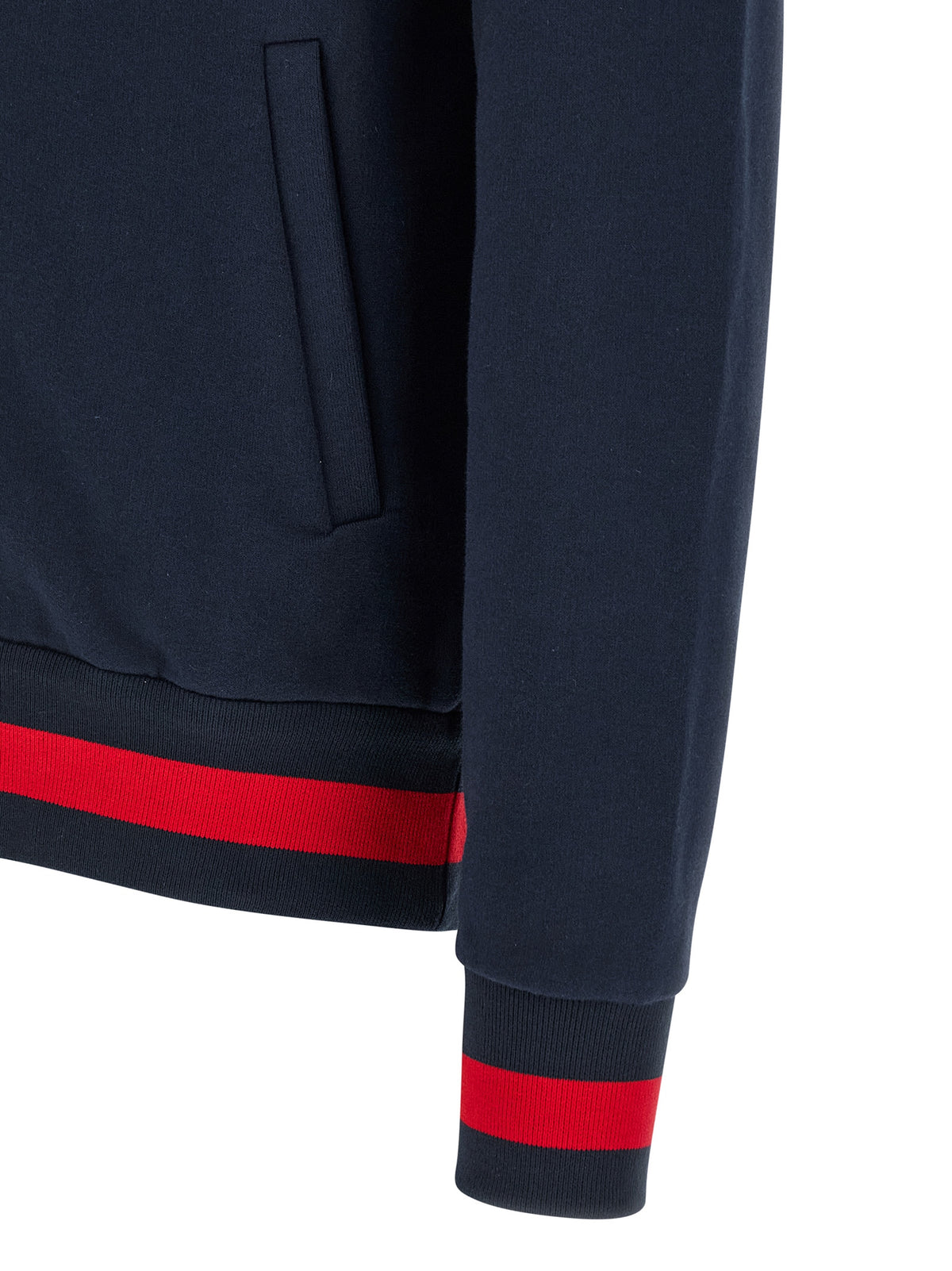 Kiton Blue Cotton Men's Sweatsuit