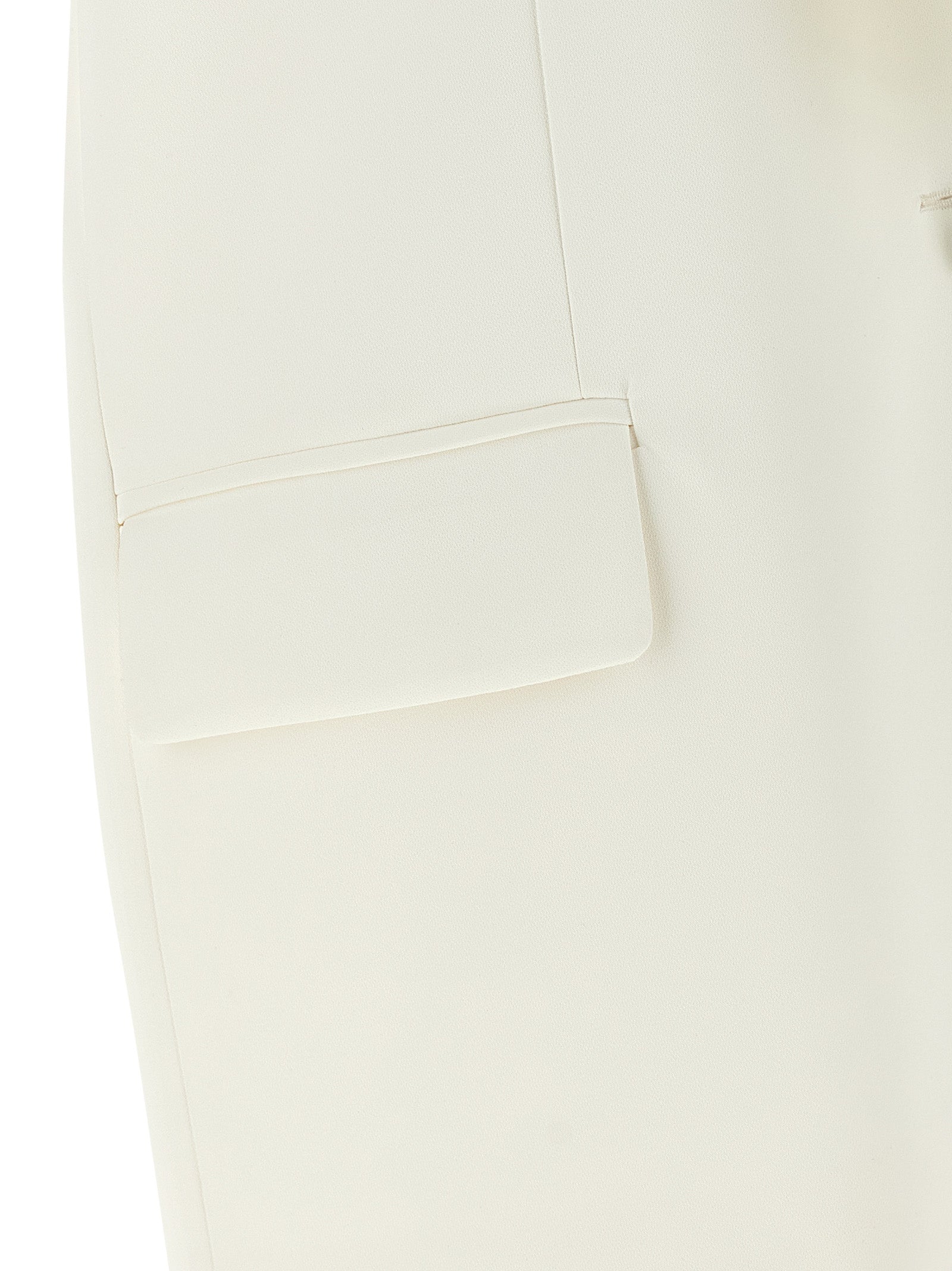 DI.LA3 PARI' White Viscose Sleeveless Women's Jacket