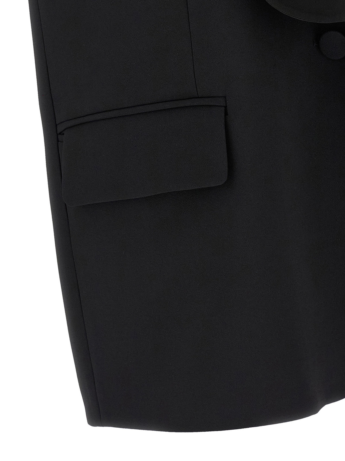 DI.LA3 PARI' Black Viscose Sleeveless Women's Jacket