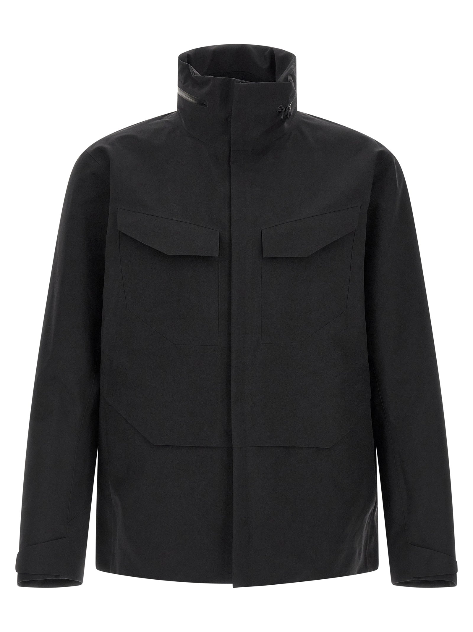 Arc'teryx Veilance Black Nylon Shell Men's Jacket