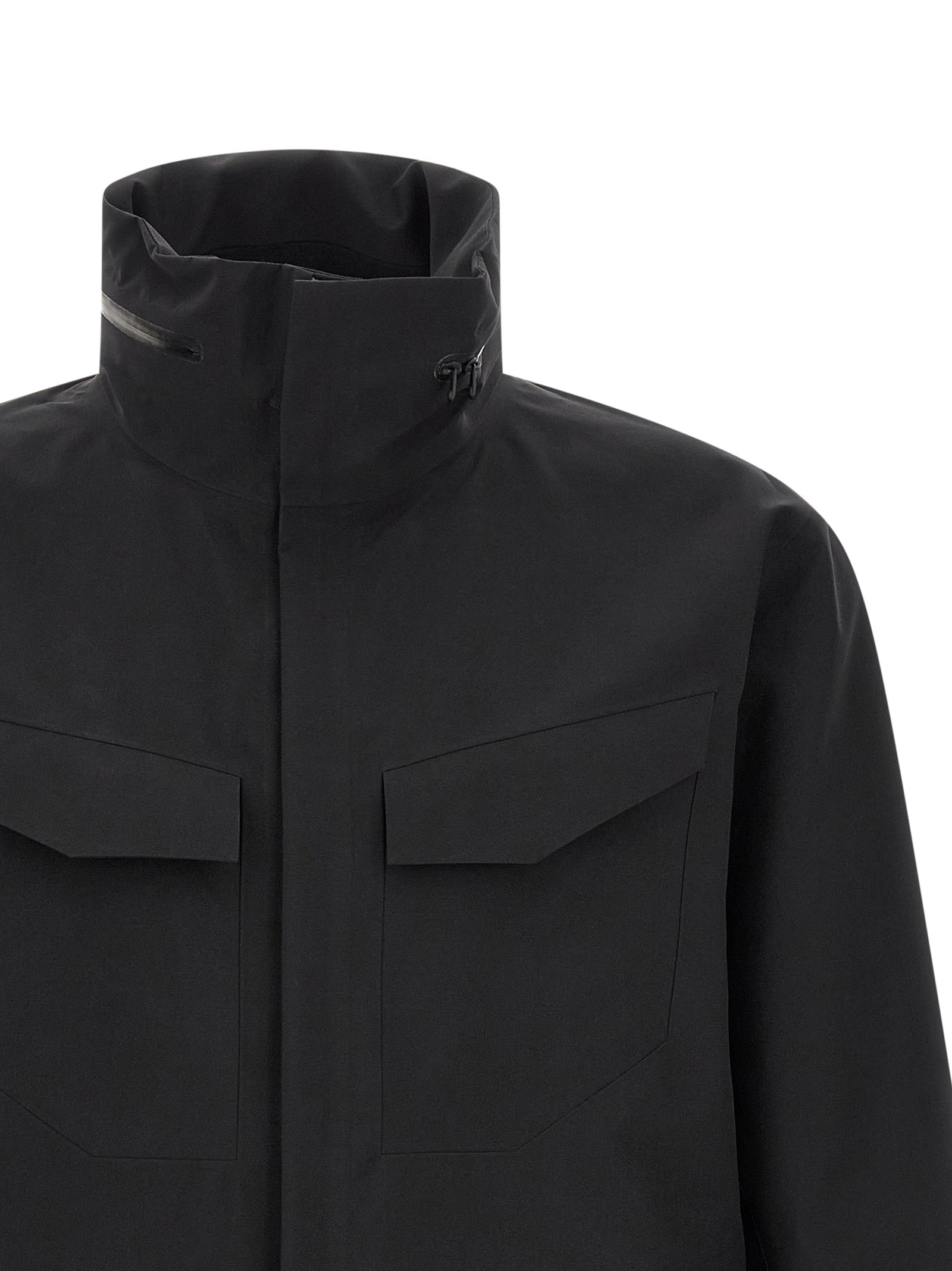 Arc'teryx Veilance Black Nylon Shell Men's Jacket
