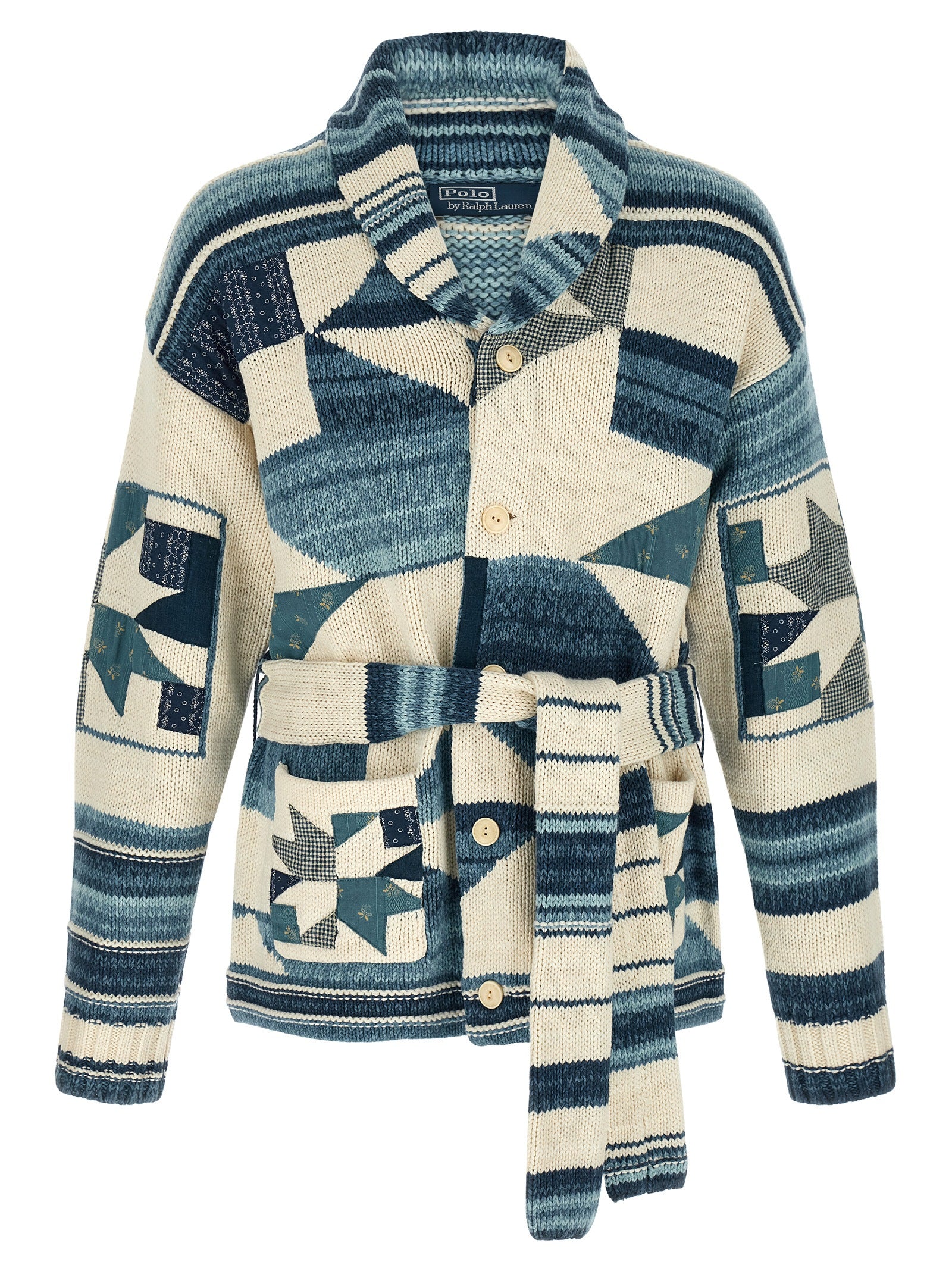 Polo Ralph Lauren Blue Cotton Men's Cardigan