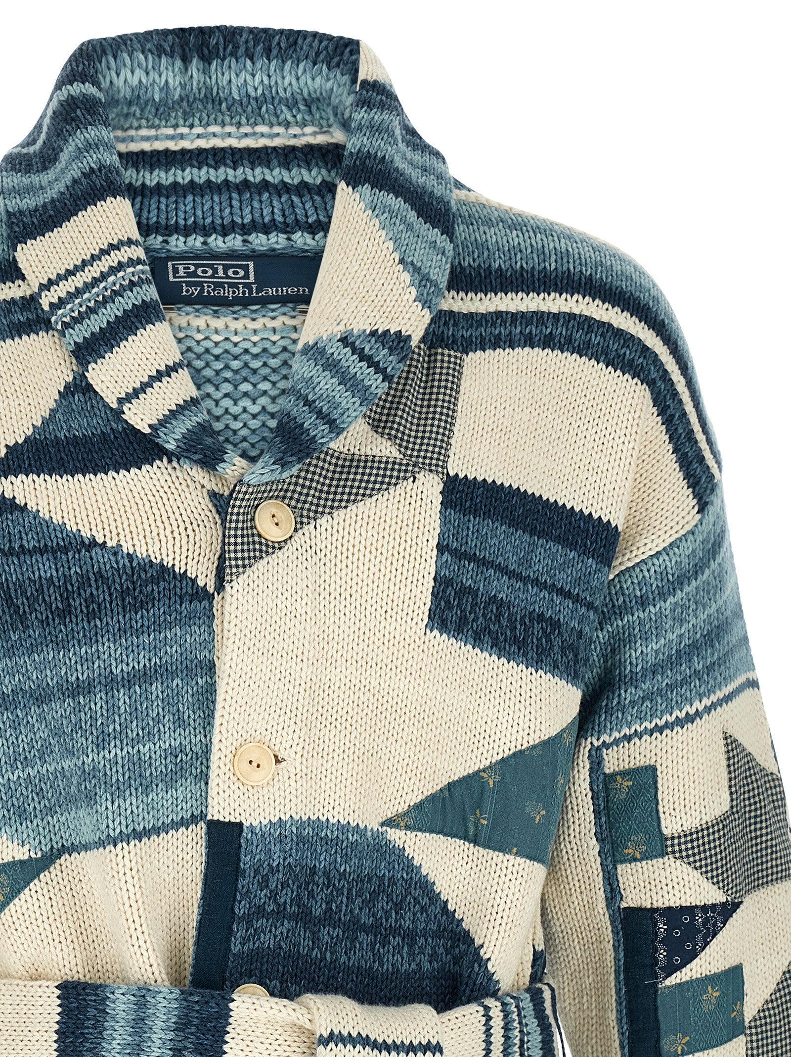 Polo Ralph Lauren Blue Cotton Men's Cardigan