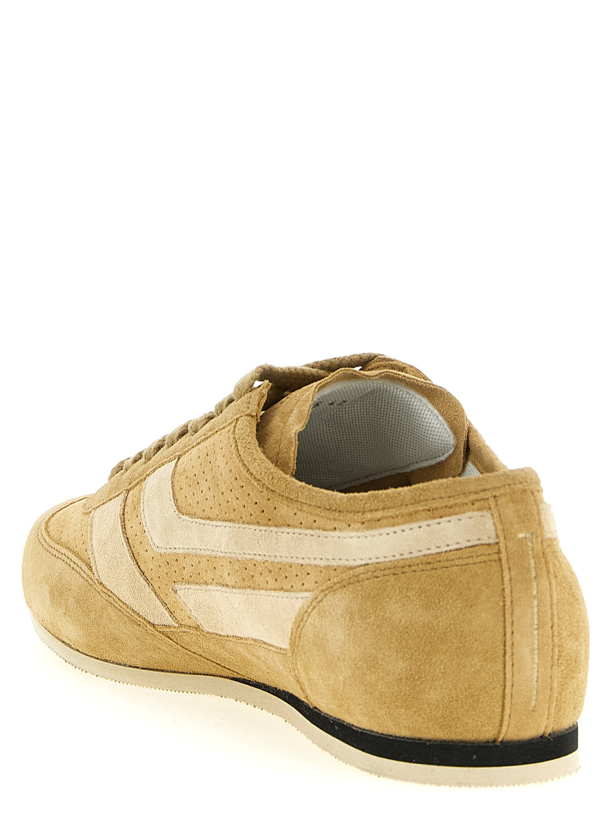 Tom Ford Beige Calfskin Men's Sneakers
