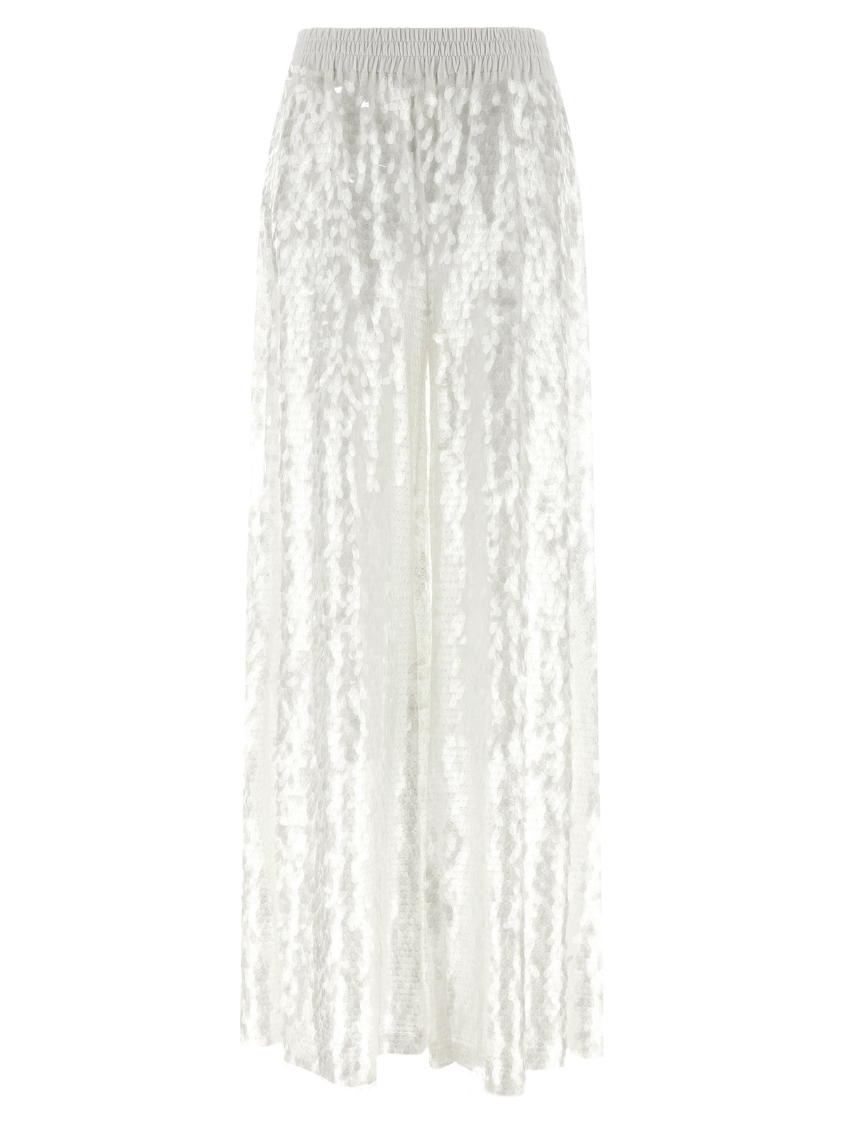 Norma Kamali White Nylon Casual Women's Pants