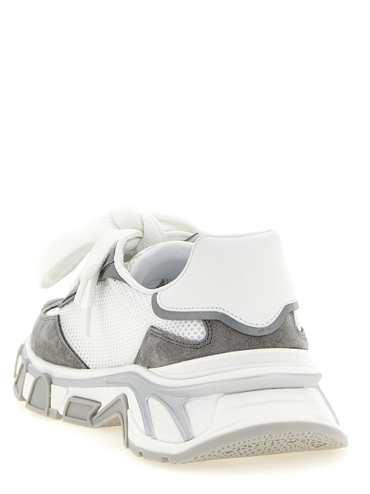 Dolce & Gabbana Gray Polyester Athletic Women's Sneakers