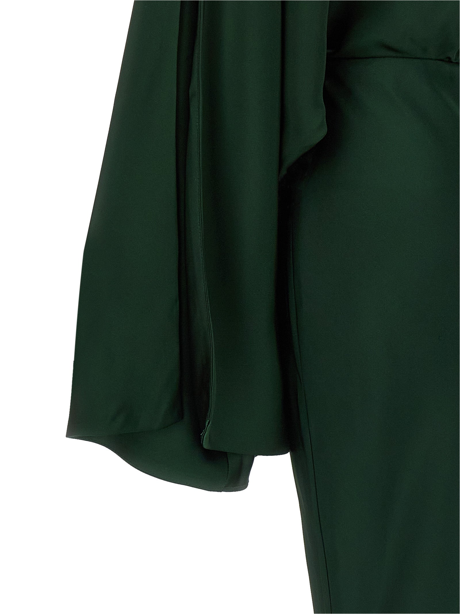 Norma Kamali Bicolor Polyester Long Women's Dress