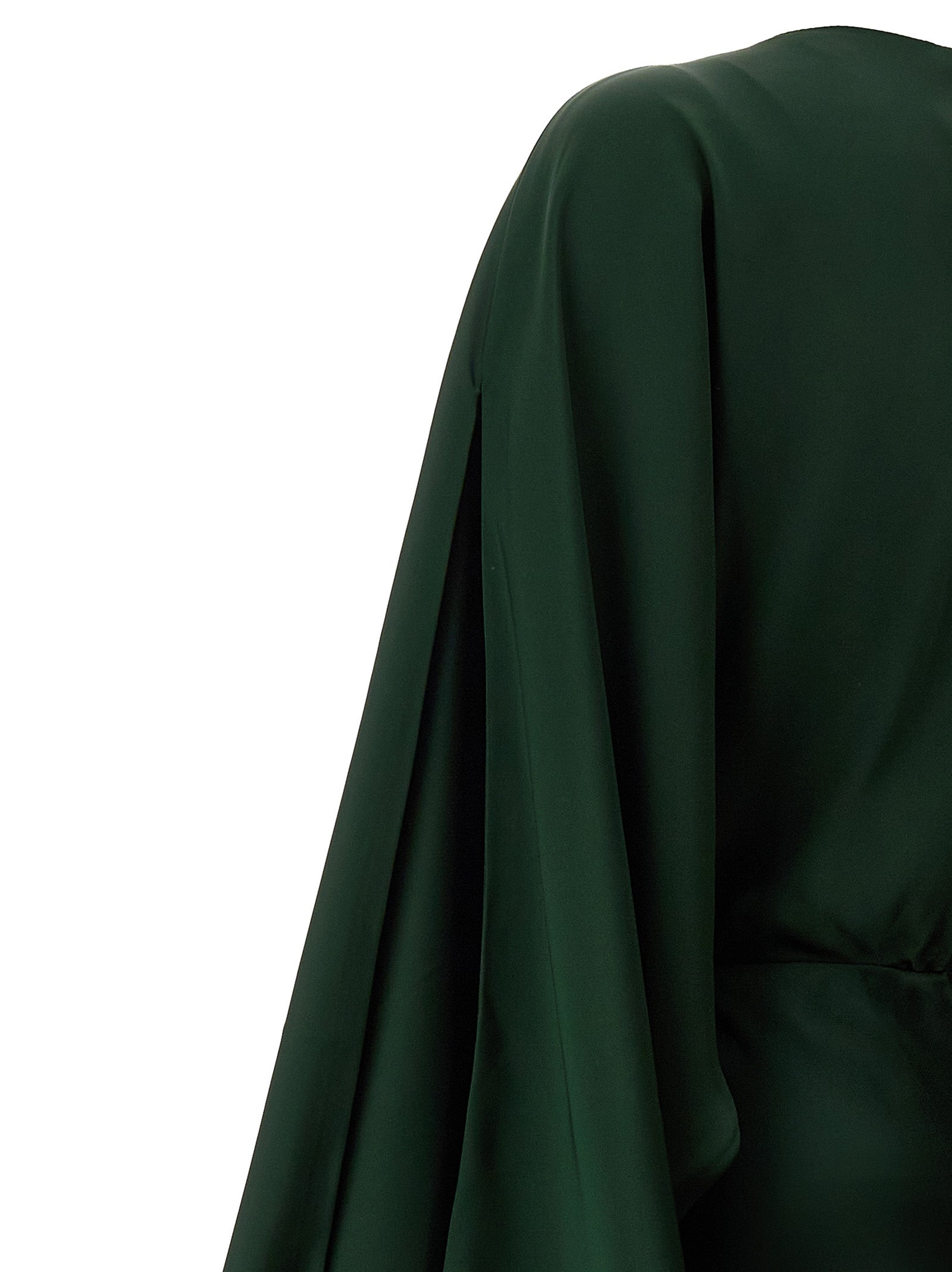 Norma Kamali Bicolor Polyester Long Women's Dress