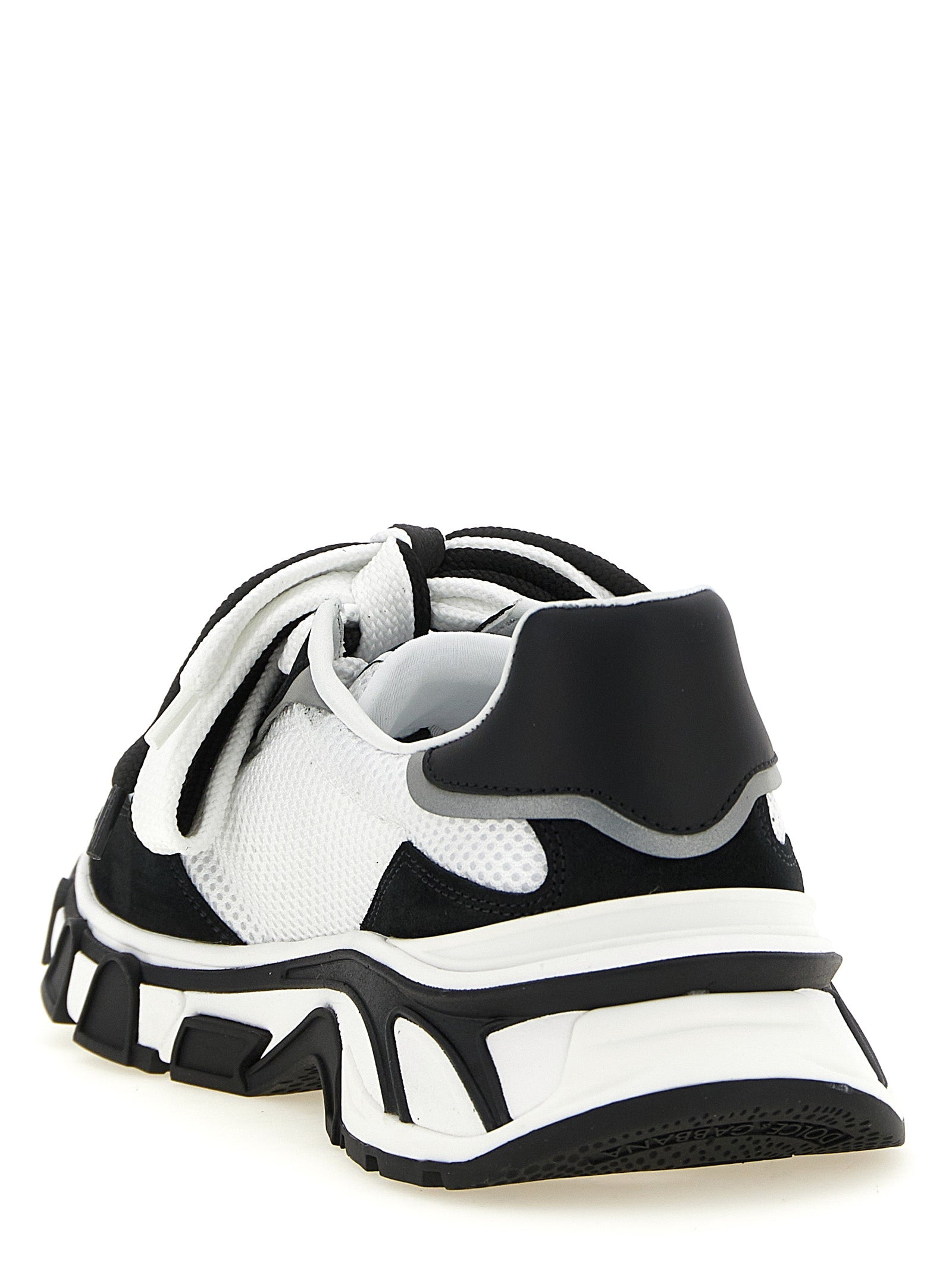 Dolce & Gabbana Bicolor Polyester Athletic Women's Sneakers