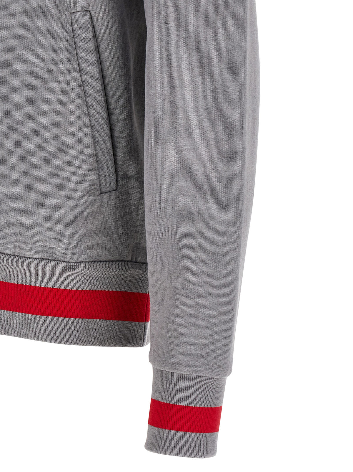Kiton Gray Cotton Men's Sweatsuit