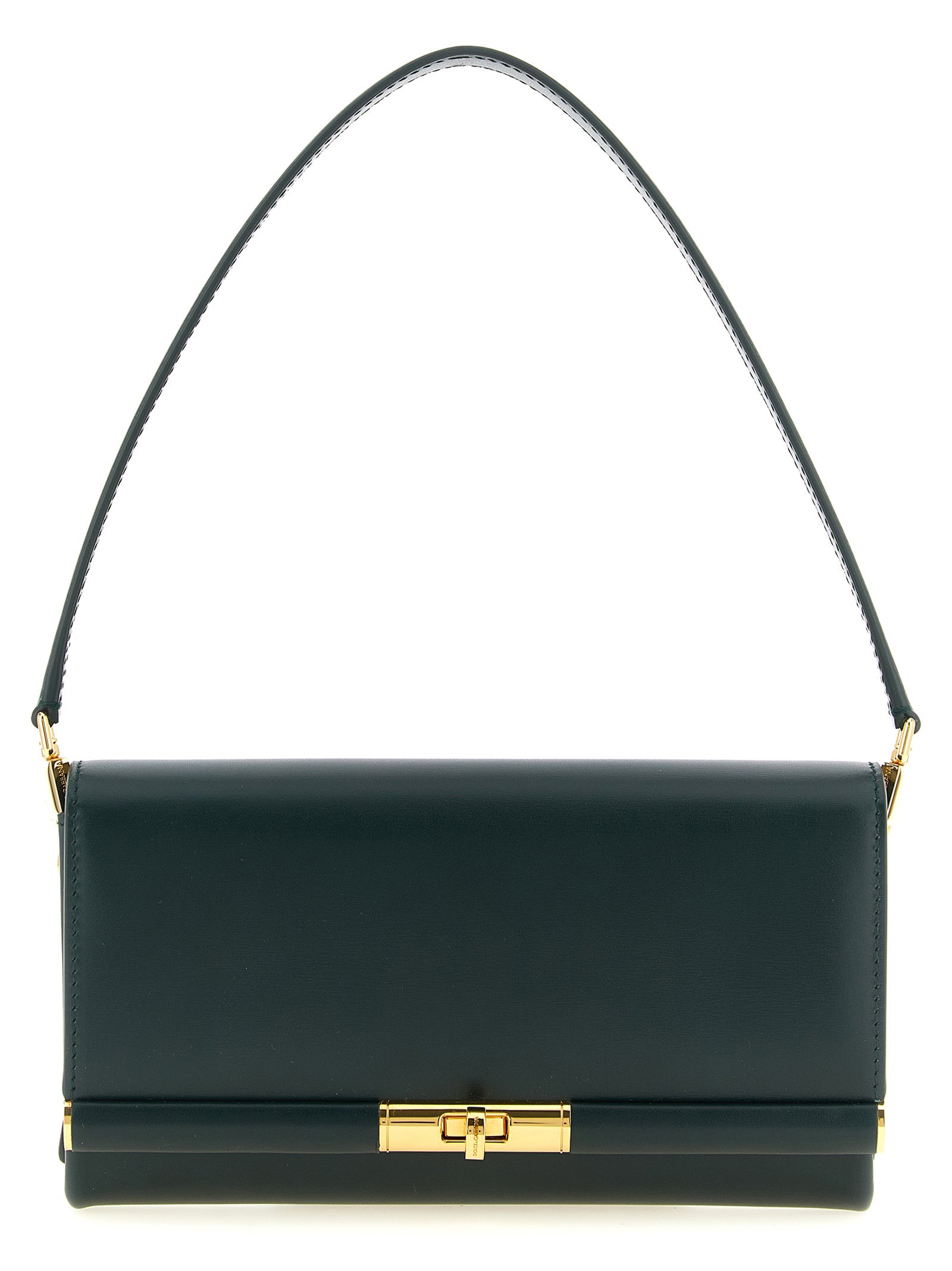 Dolce & Gabbana Bicolor Calfskin Shoulder Women's Bag