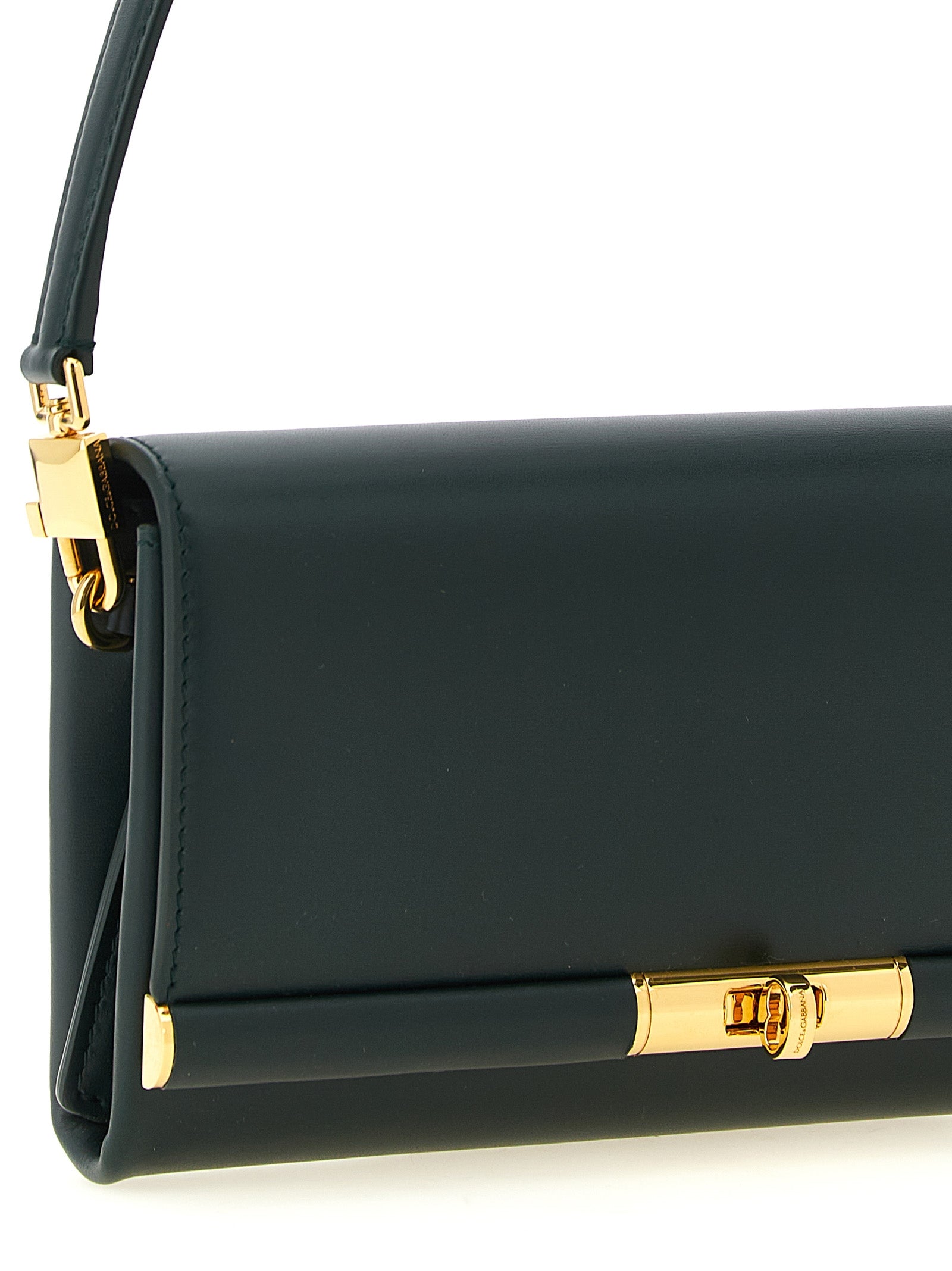 Dolce & Gabbana Bicolor Calfskin Shoulder Women's Bag