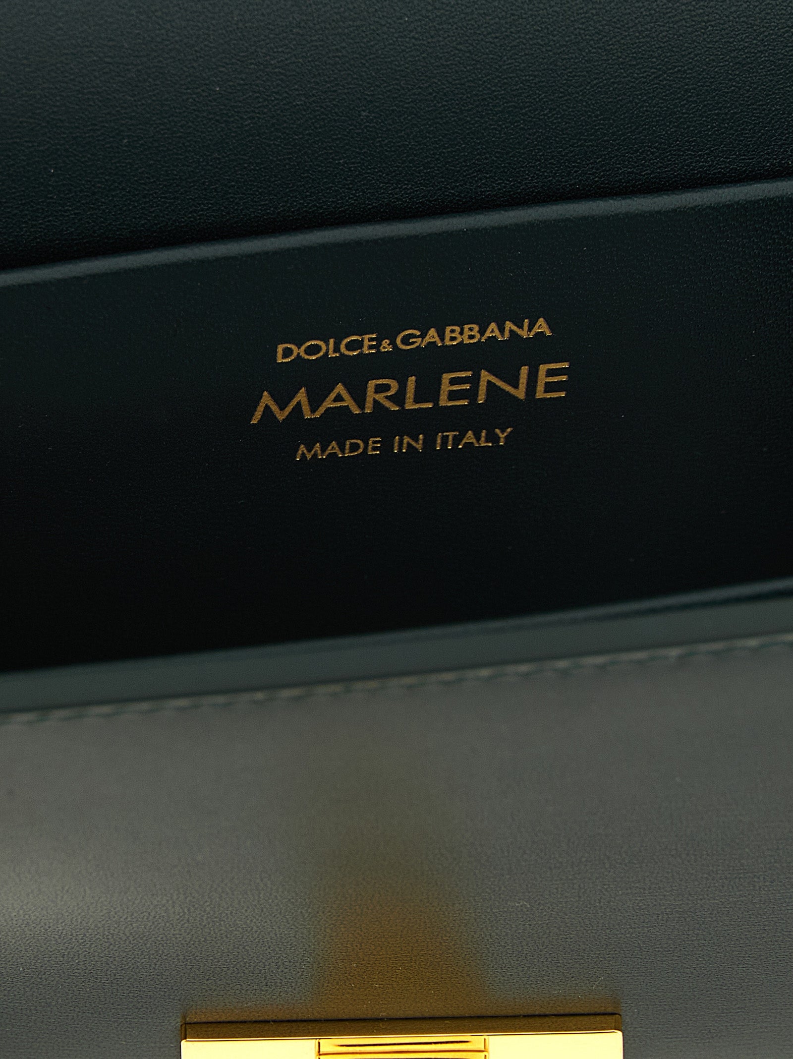 Dolce & Gabbana Bicolor Calfskin Shoulder Women's Bag