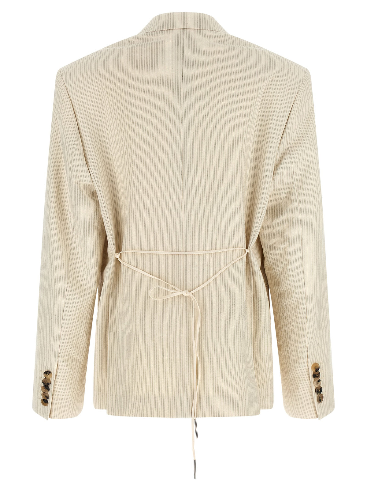 Dries Van Noten Beige Cotton Women's Blazer