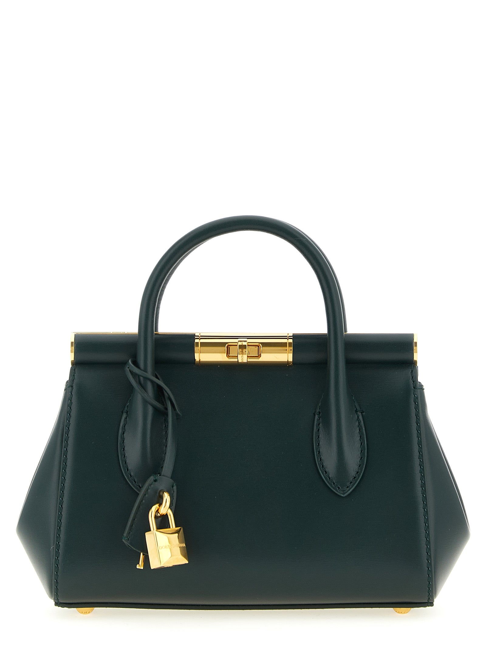 Dolce & Gabbana Bicolor Calfskin Women's Handbag