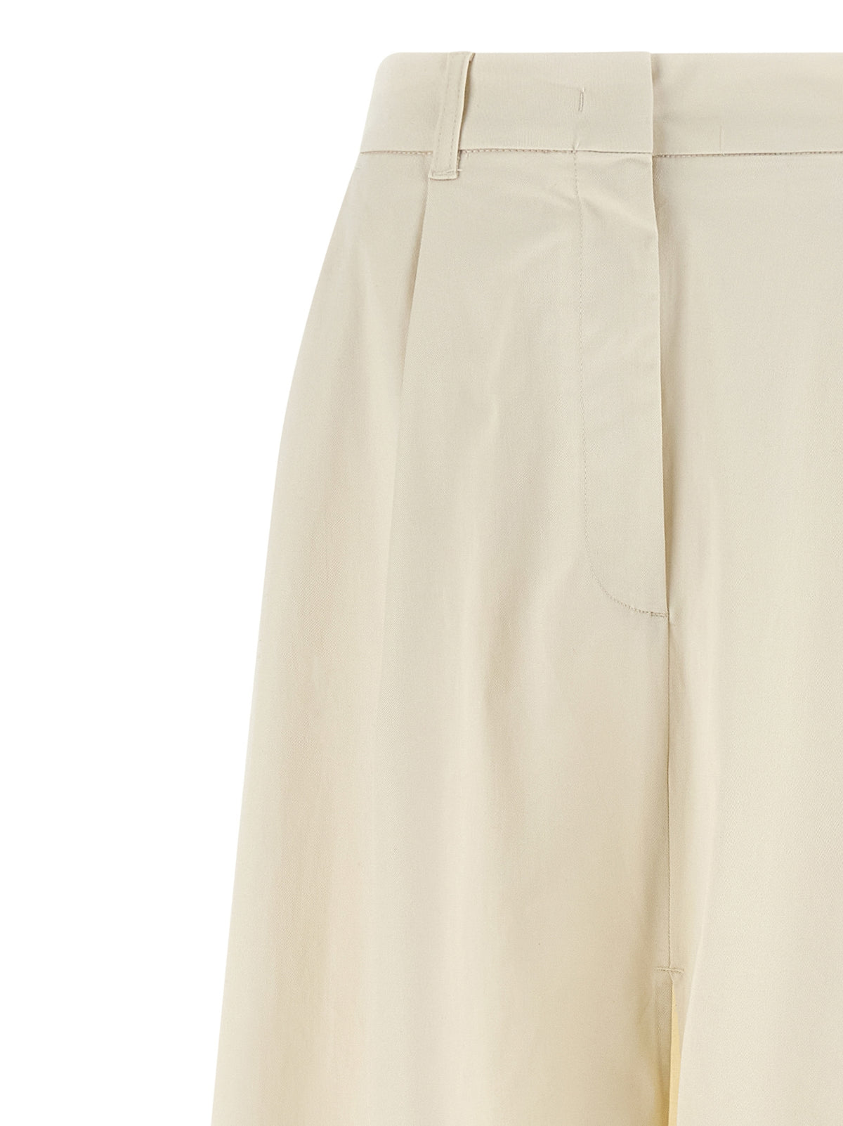 THELATEST Beige Cotton Mini Women's Skirt