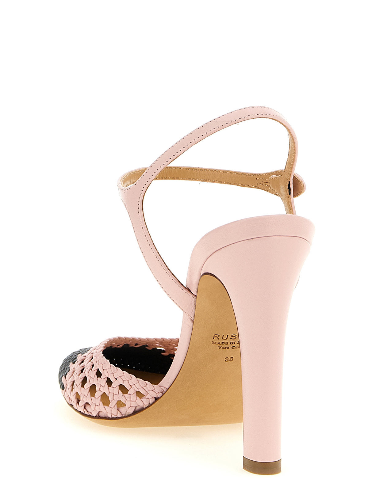Francesco Russo Multicolor Goatskin High Heel Women's Pumps