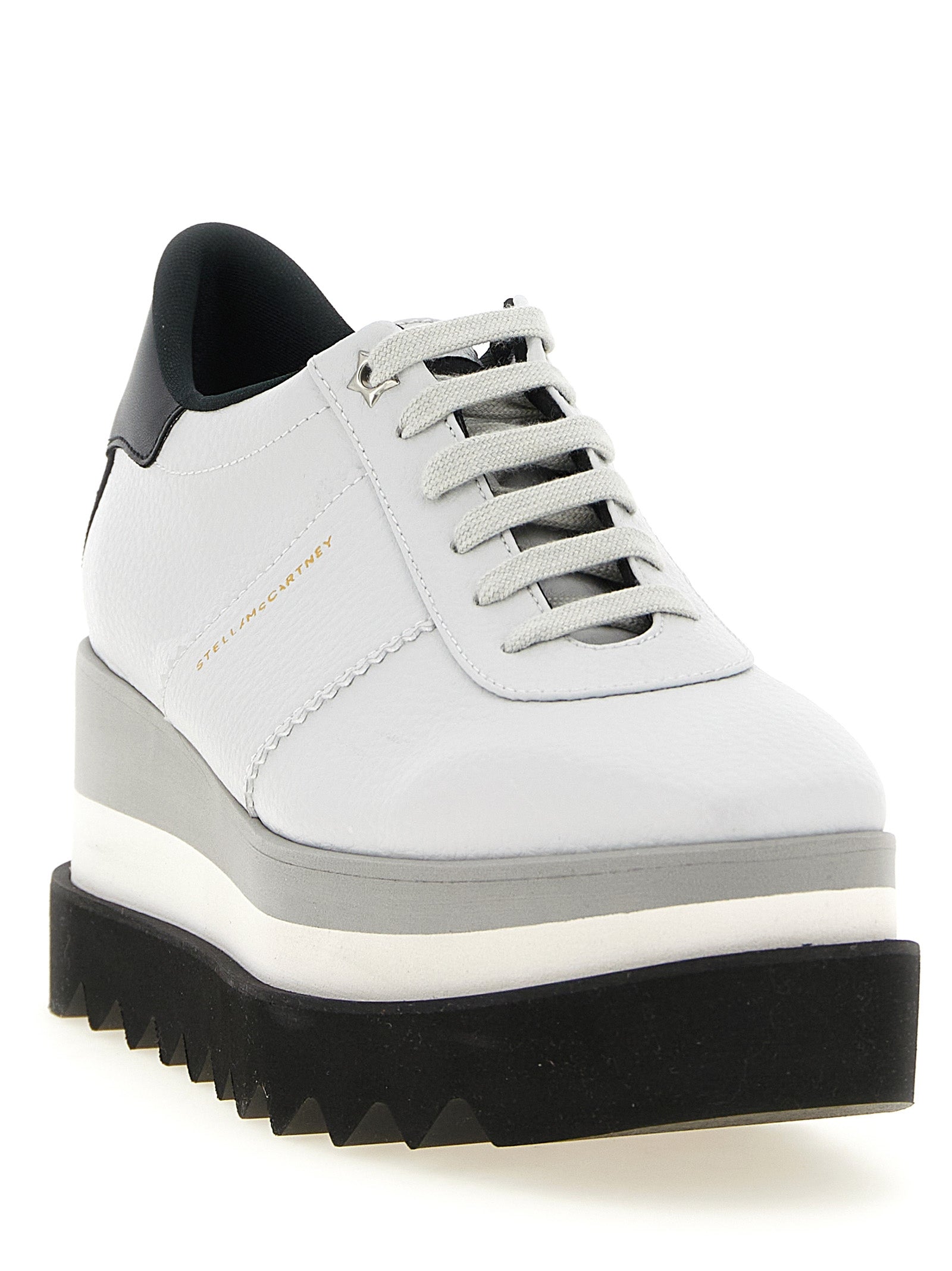 Stella McCartney Gray Polyethylene Wedge Women's Sandals