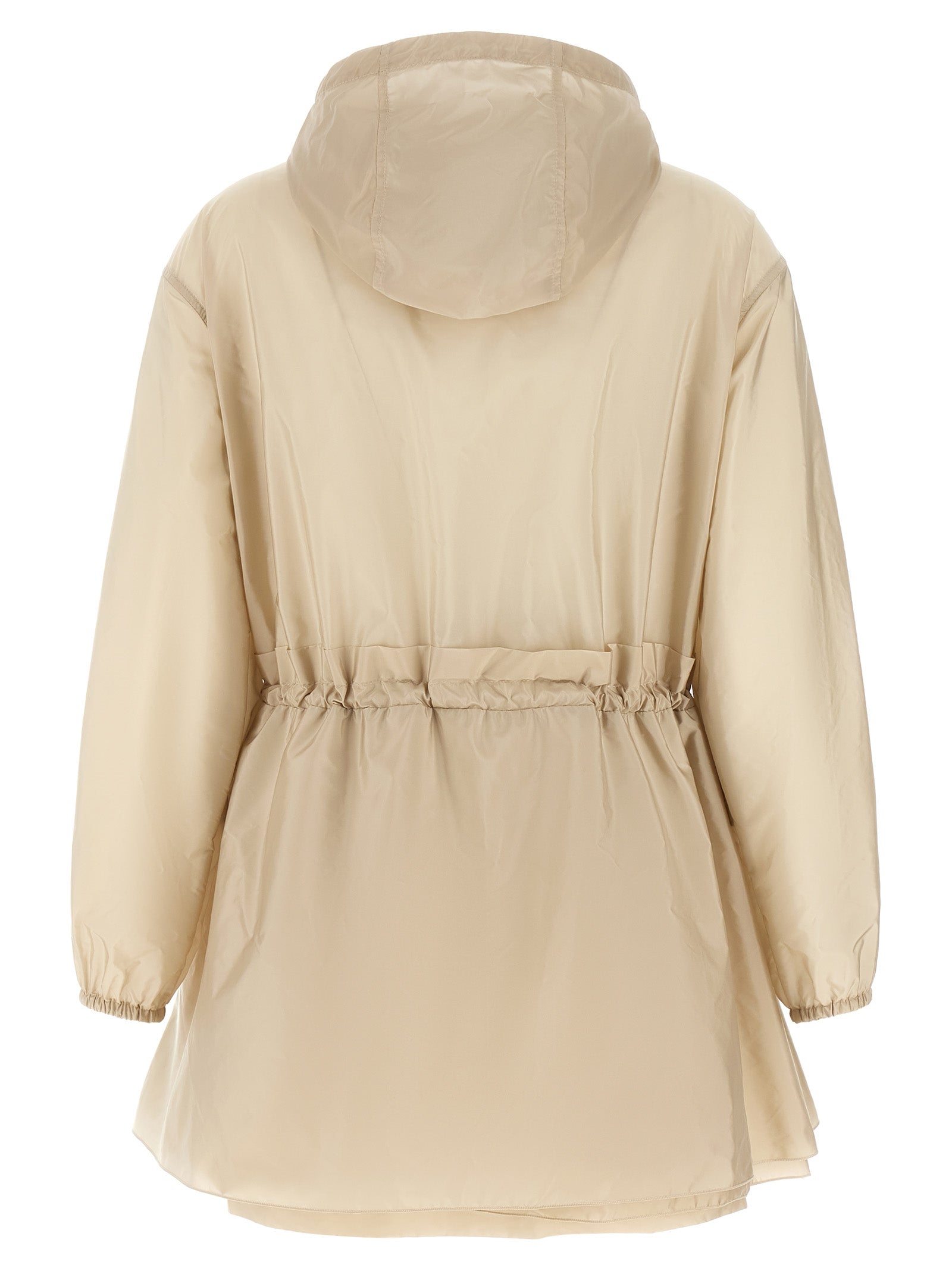 Moncler Beige Polyamide Shell Women's Jacket