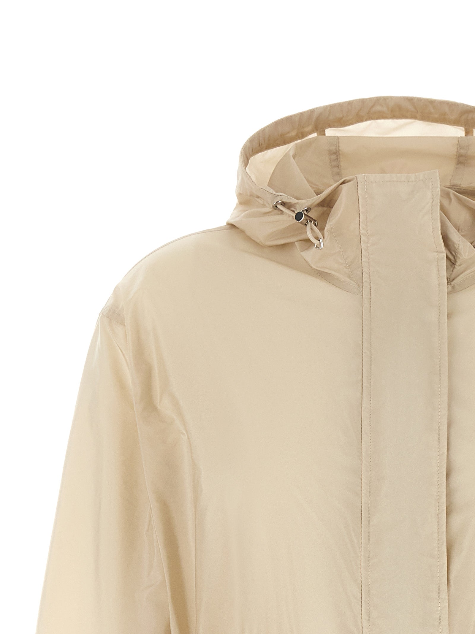 Moncler Beige Polyamide Shell Women's Jacket