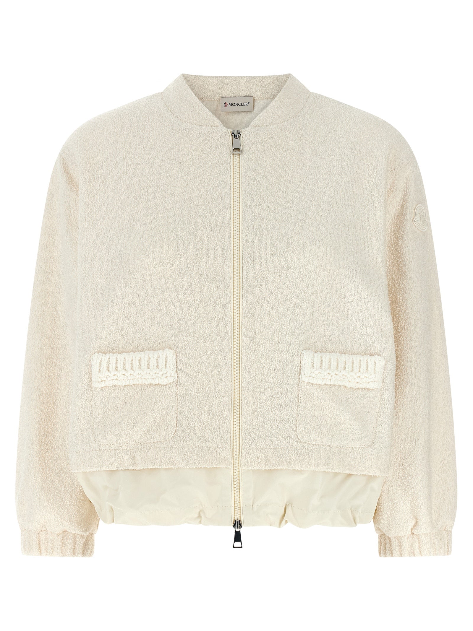 Moncler White Polyester Women's Cardigan