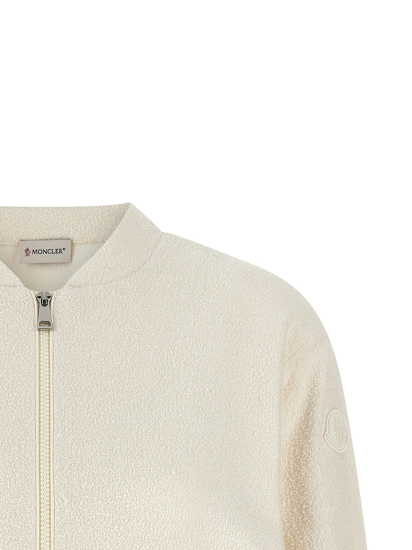Moncler White Polyester Women's Cardigan