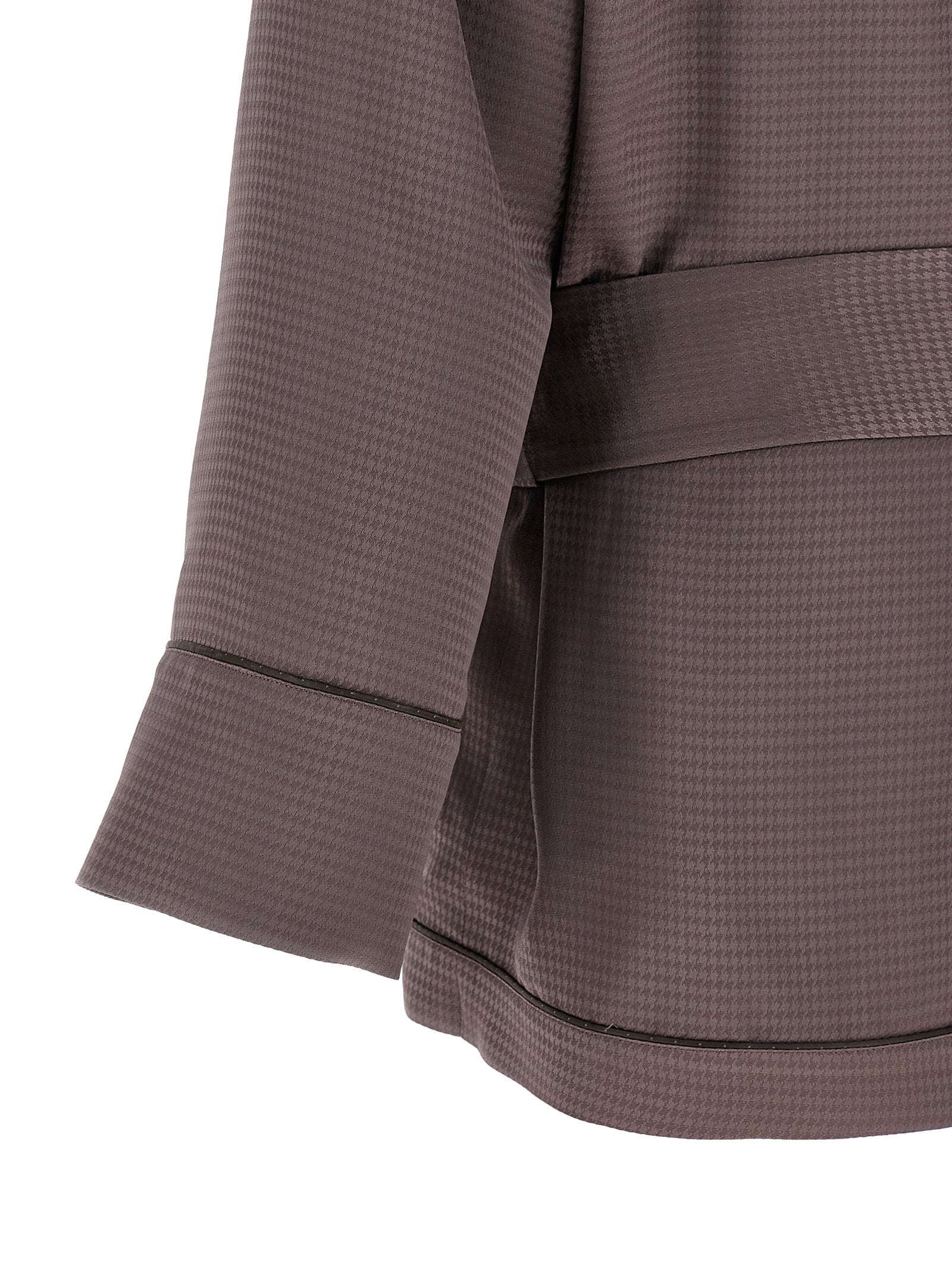 The Attico Purple Viscose Women's Blazer