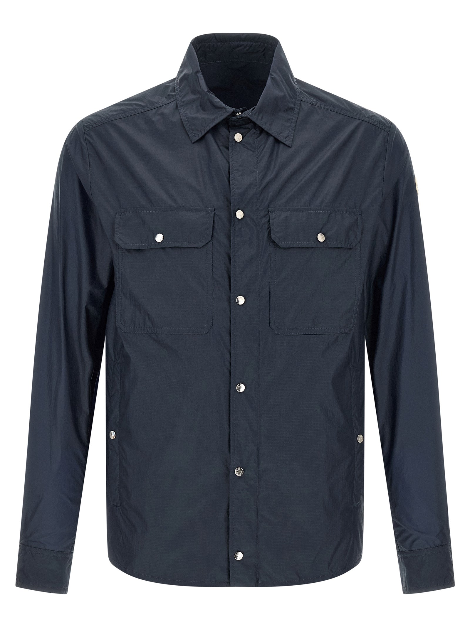 Moncler Blue Polyamide Men's Blouse