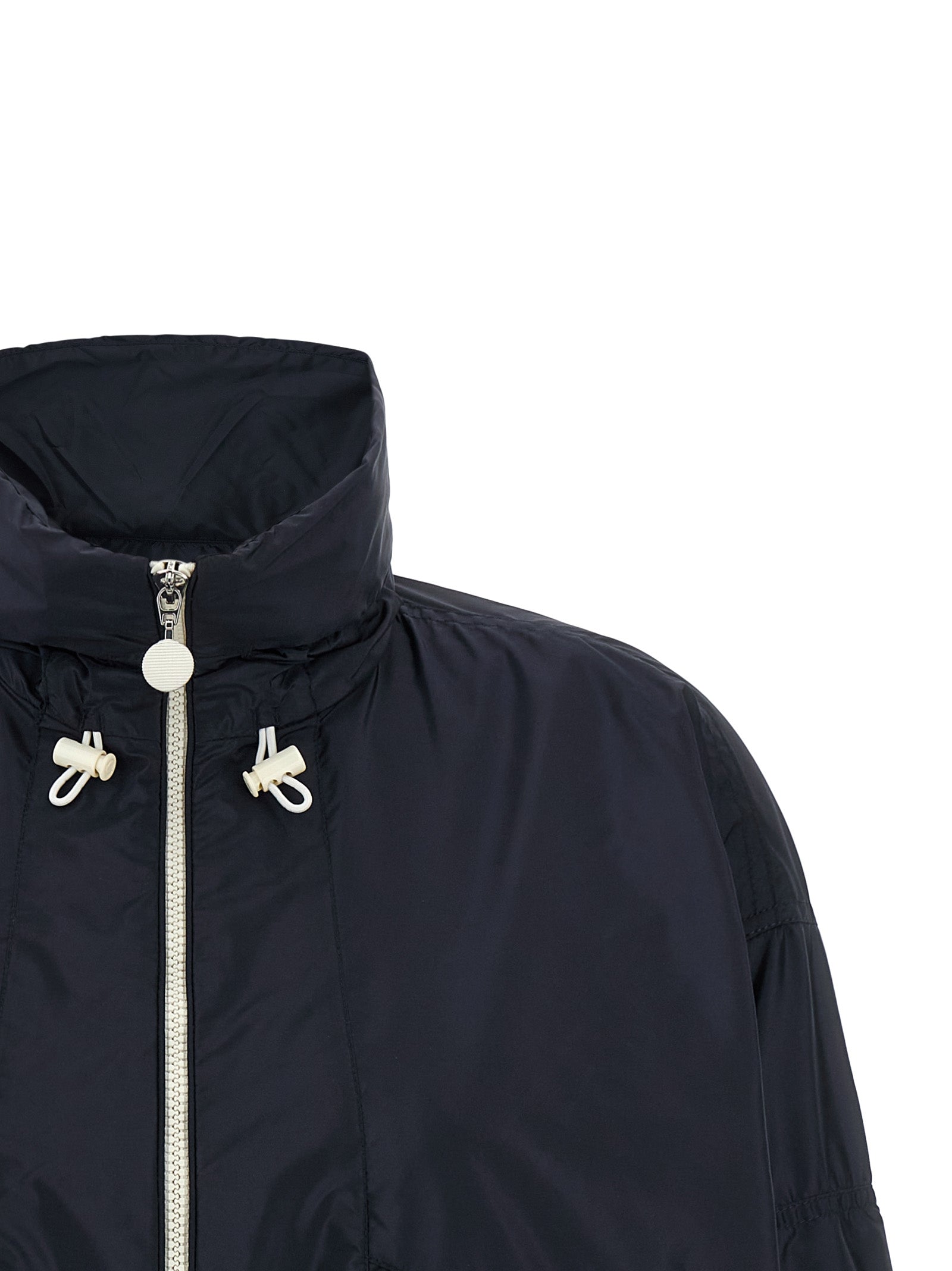 Moncler Blue Polyamide Shell Women's Jacket