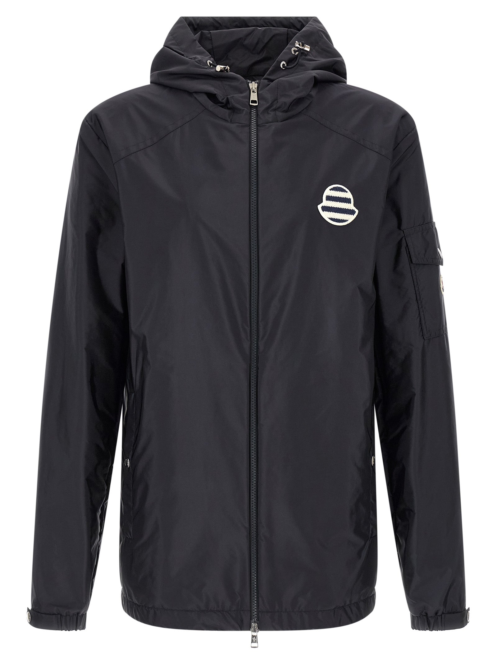 Moncler Blue Polyamide Shell Men's Jacket