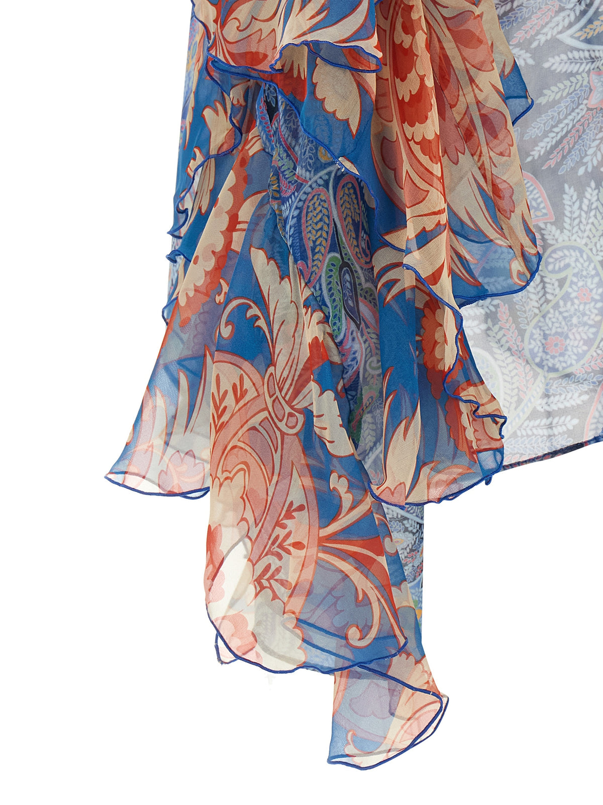 Etro Blue Silk Women's Blouse