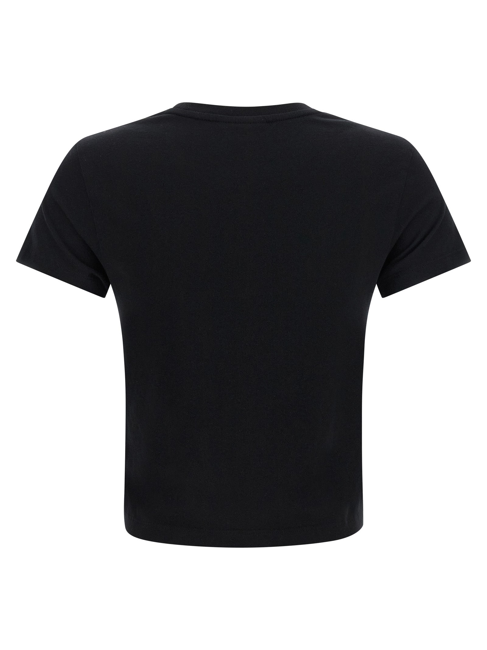 Maison Kitsuné Black Cotton Women's T-Shirt