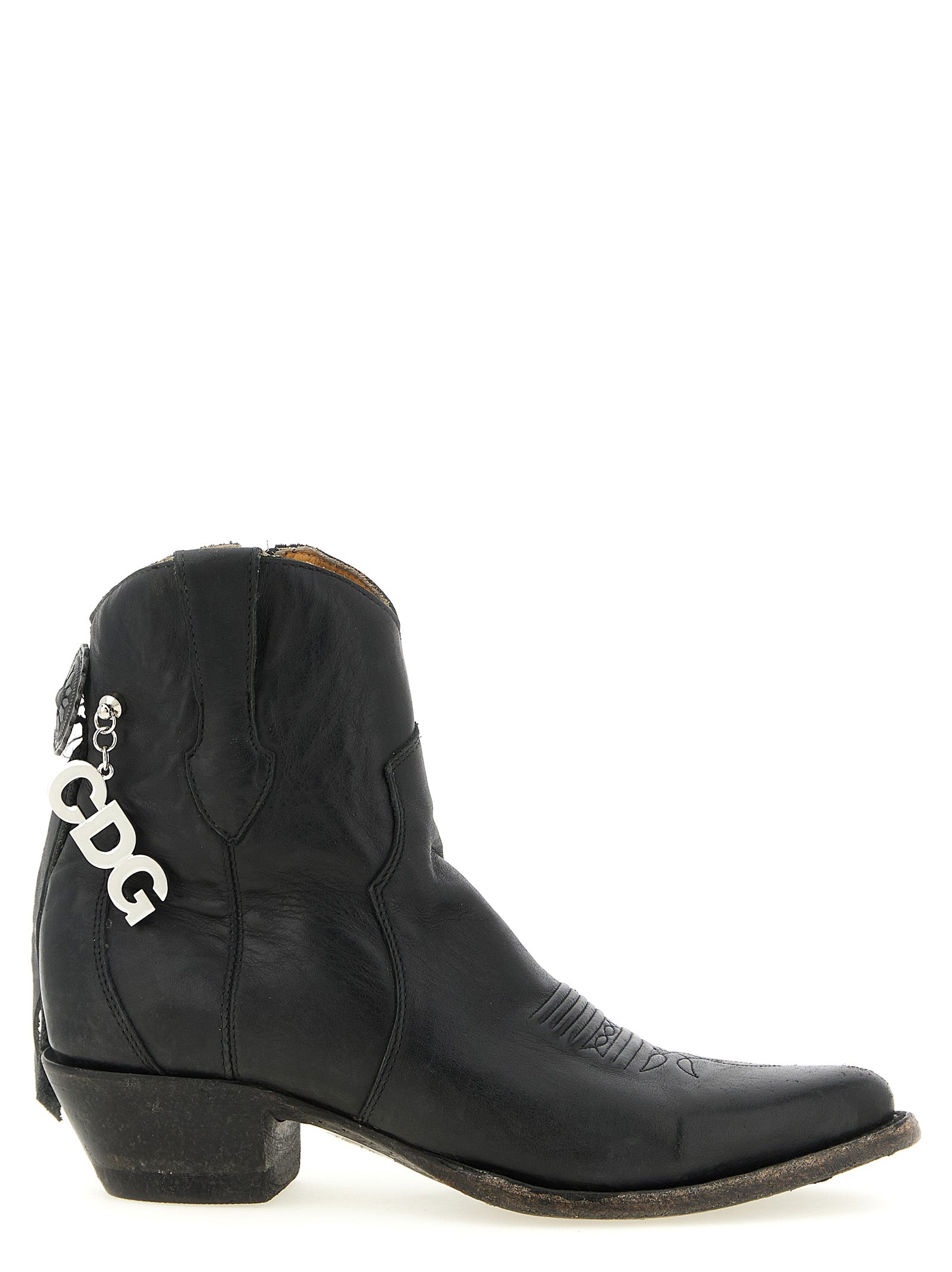 Comme Des Garçons Black Cowhide Chelsea Women's Boots