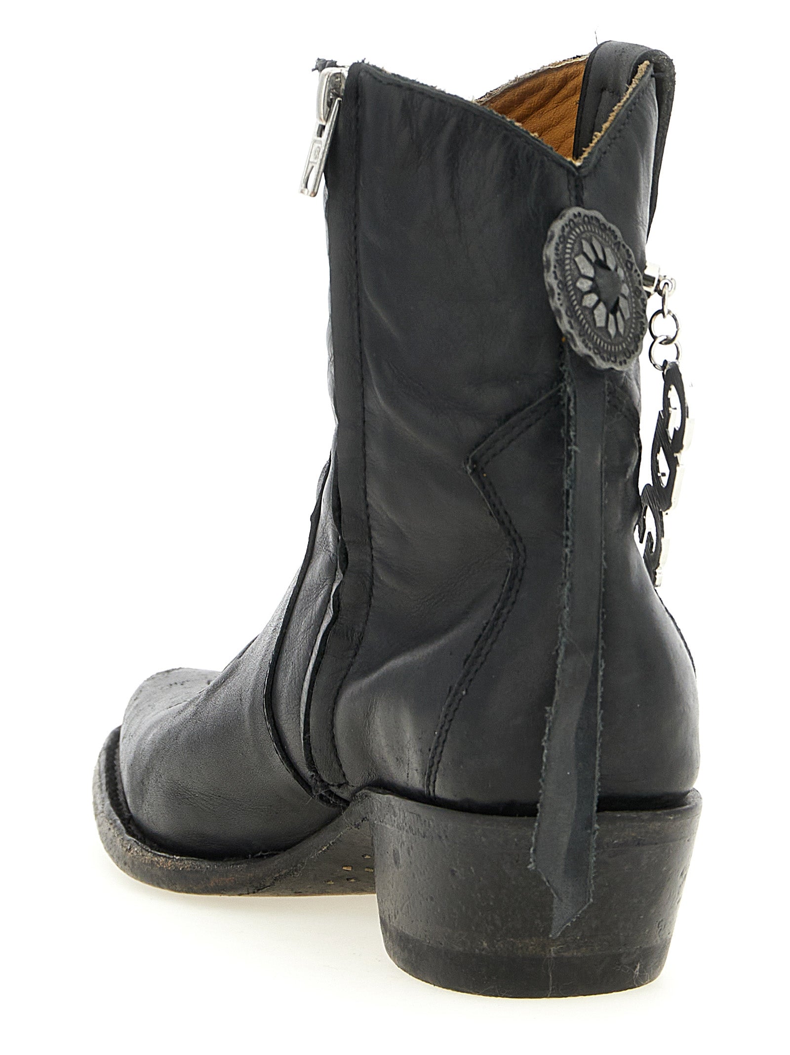 Comme Des Garçons Black Cowhide Chelsea Women's Boots