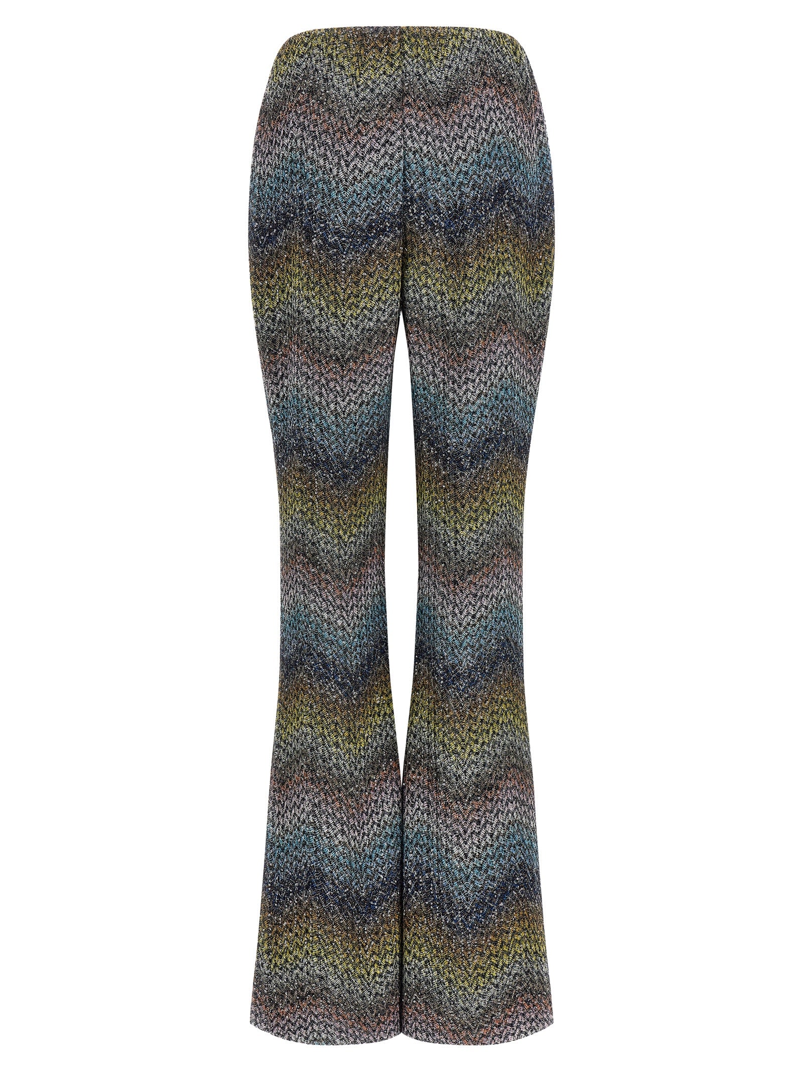Missoni Multicolor Viscose Flared Women's Pants