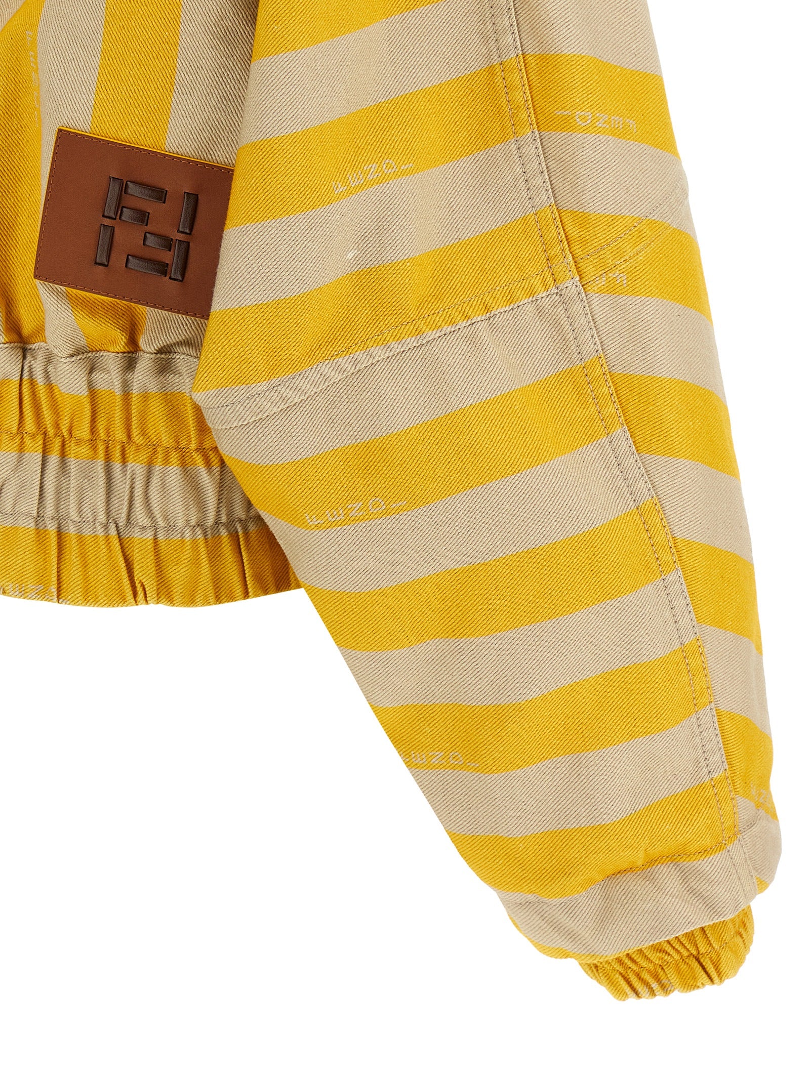 Fendi Bicolor Cotton Women's Jacket